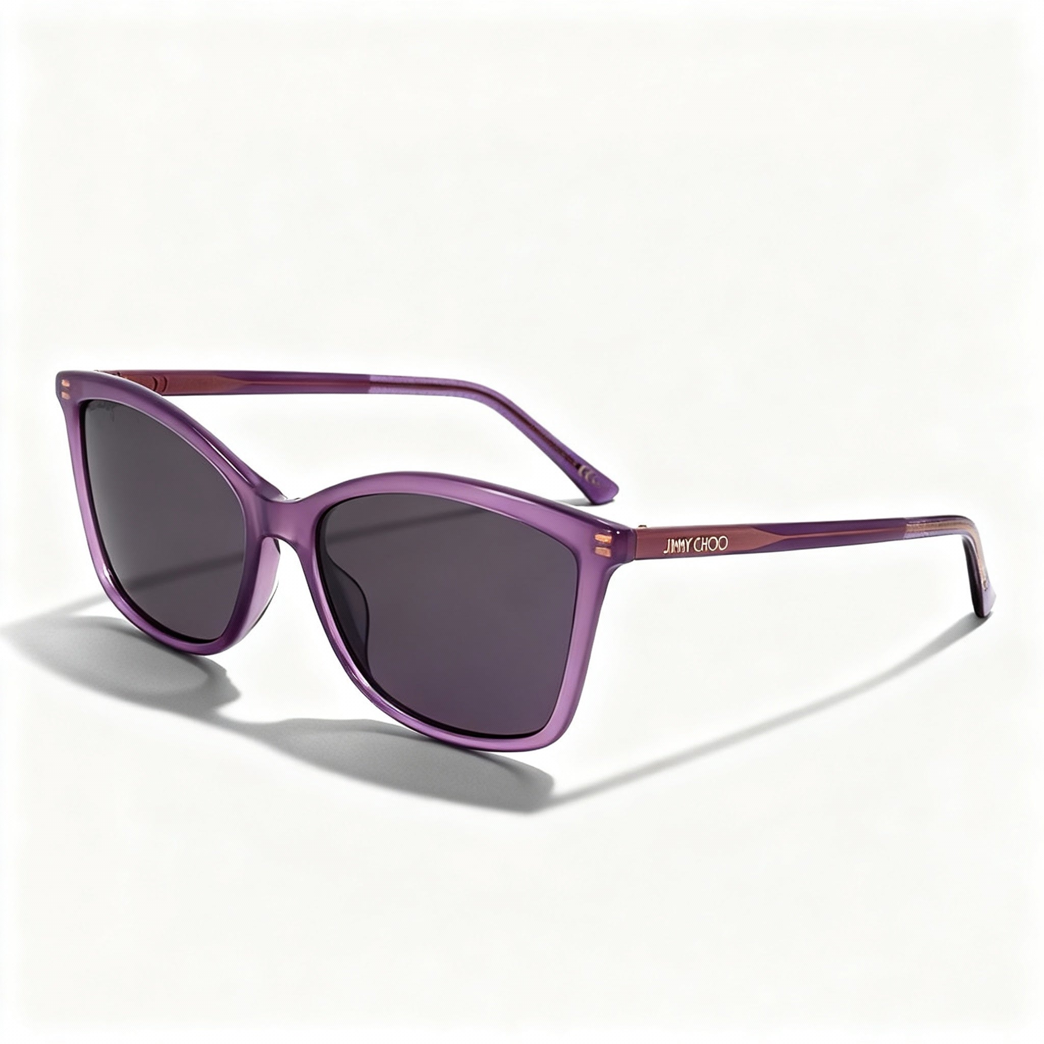 JIMMY CHOO Classic Women's Acetate Sunglasses Violet 56-16-145mm