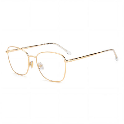 Gafas de sol unisex modernas Isabel Marant con montura de acero de aleación de oro rosa y lentes de policarbonato, 54 mm