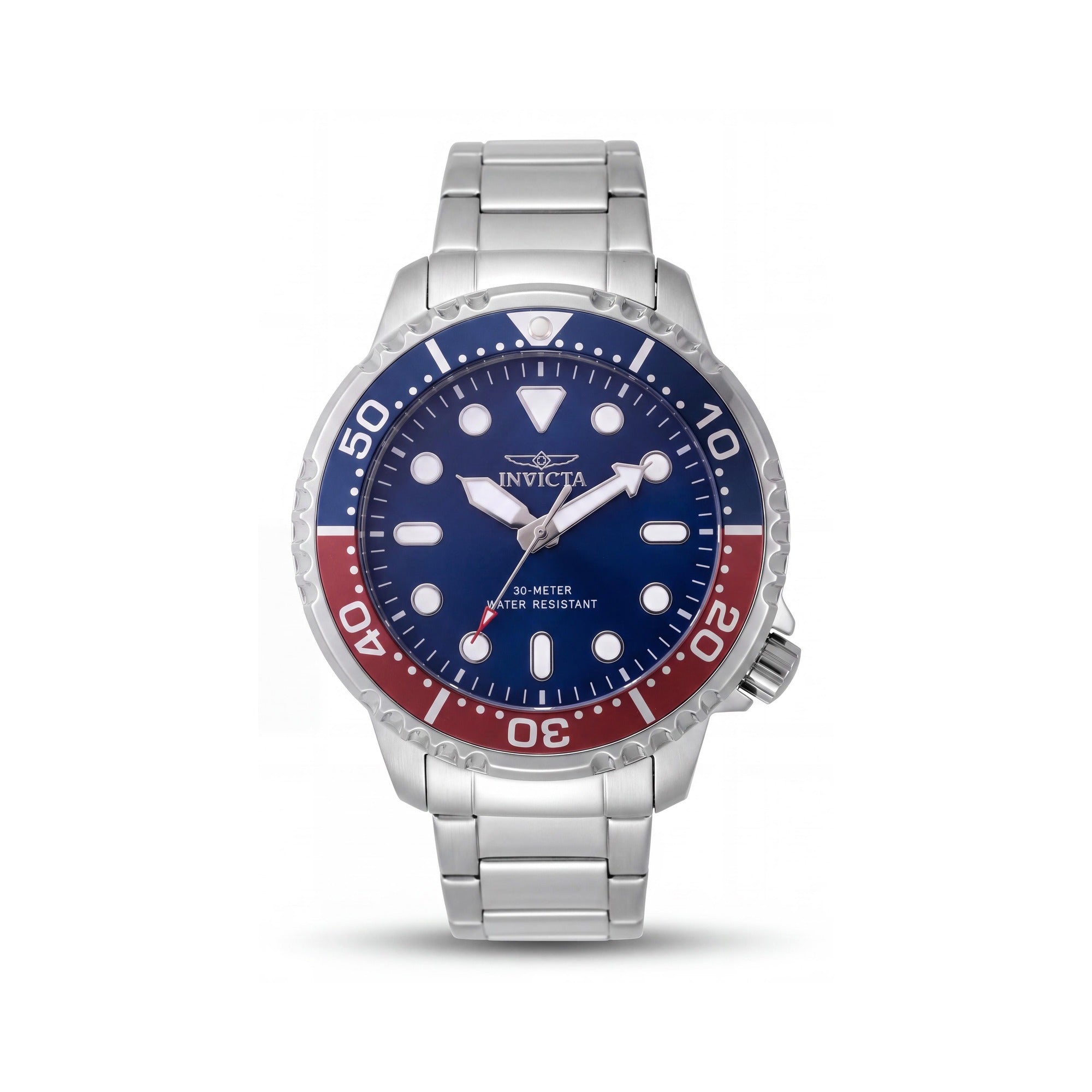 Invicta Men's Pro Diver 47219 Blue Dial Stainless Steel Bracelet Watch, 48mm, Photo 1