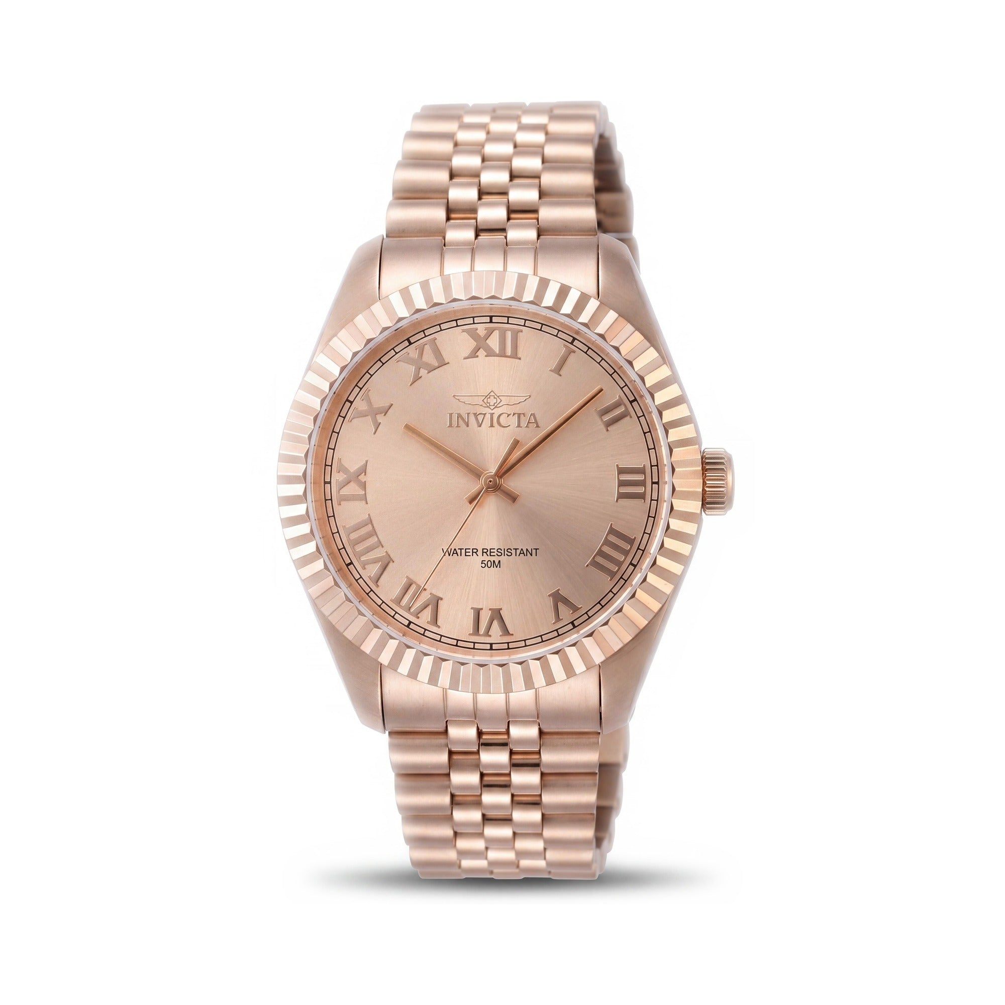 Invicta Specialty 47407 Unisex Rose Gold Stainless Steel Quartz Bracelet Watch 43mm 5 Bar Water Resistant, Photo 1