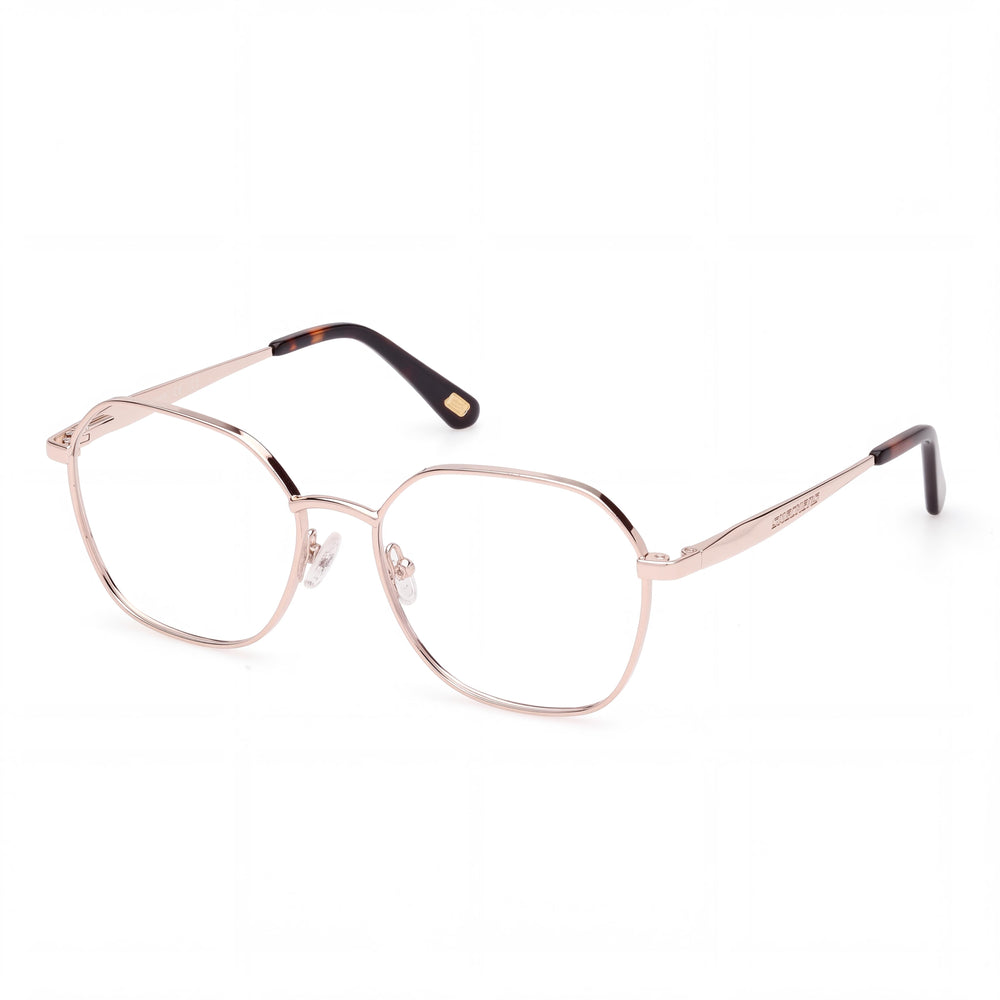 Skechers Se50063 Unisex Eyeglasses with Pale Gold Metal Frame, Pale Gold Lenses, 53mm Lens Width