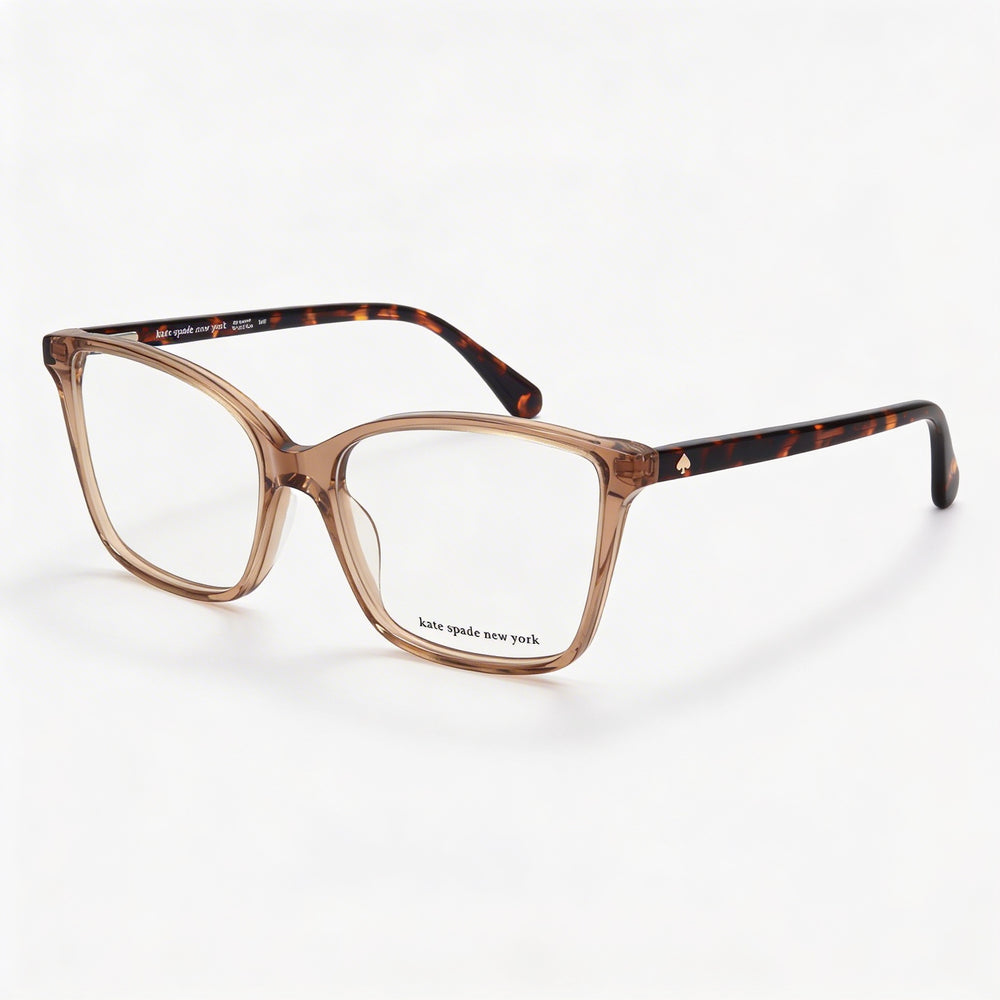 Gafas de sol Kate Spade New York Modern Unisex de acetato beige no polarizadas de 53 mm