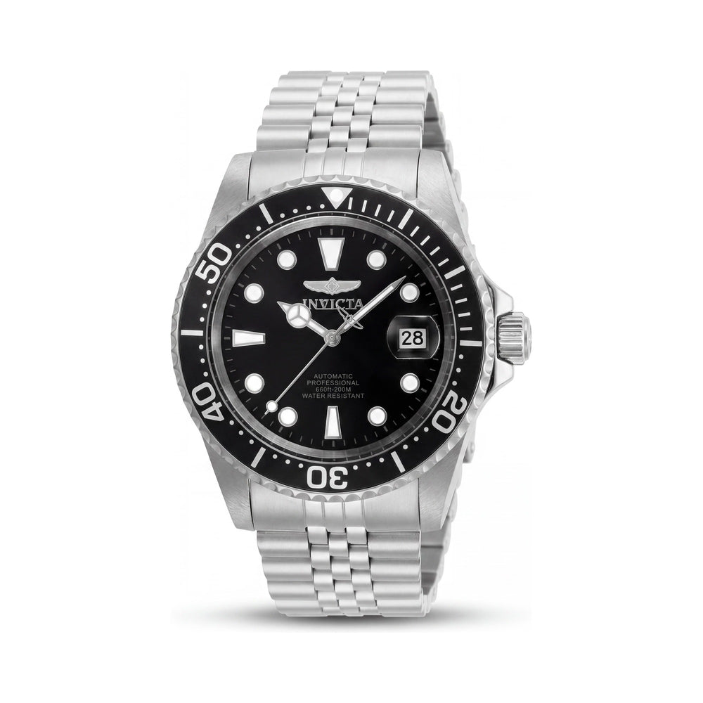 Invicta Pro Diver 30091 Black Silver Men's Automatic Watch, 42mm