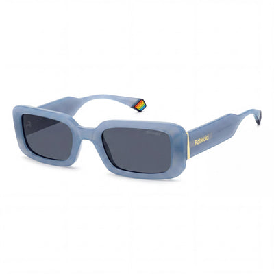 Polaroid Eyewear Classic PLD 6208/S/X Women's Azure Blue Polycarbonate Polarized UV Protected 52mm Sunglasses