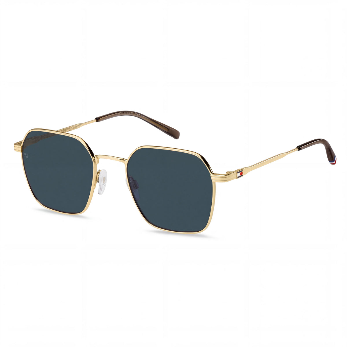 Gafas de sol Tommy Hilfiger 2133/S unisex de metal dorado, 100% protección UV, no polarizadas, 53 mm, Photo 1