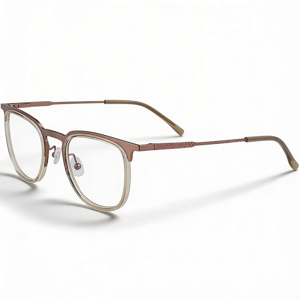 Lacoste Modern Unisex Sunglasses with Copper Acetate Frame and Non-polarized Polycarbonate Lenses 49mm