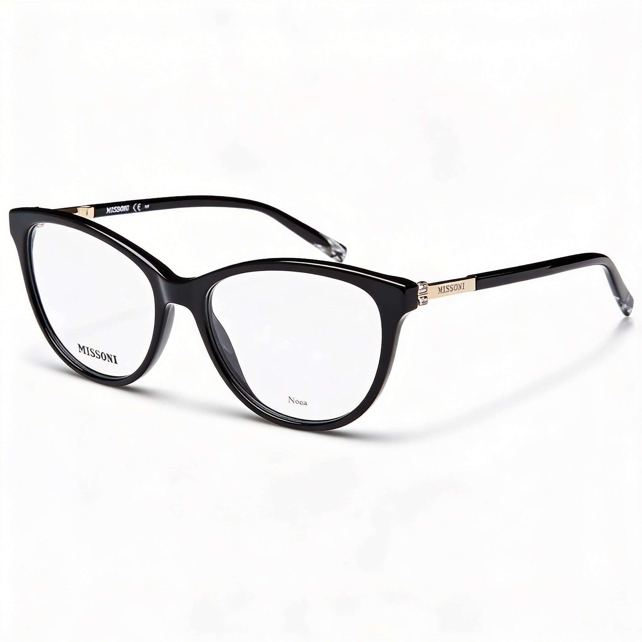 Gafas de acetato casual M Missoni para mujer con 54 mm de ancho de lente, 16 mm de ancho de puente y 145 mm de longitud de patilla, Photo 1