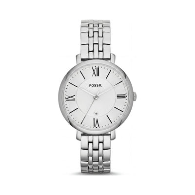 Fossil Jacqueline ES3793 Women's Silver Watch, 36mm