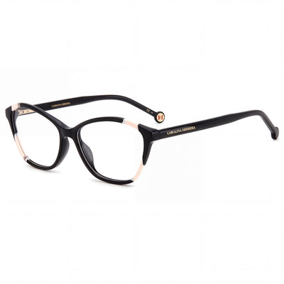 Carolina Herrera Modern Women's Acetate Frame Black Nude Non-Polarised Sunglasses with Polycarbonate Lenses 55mm