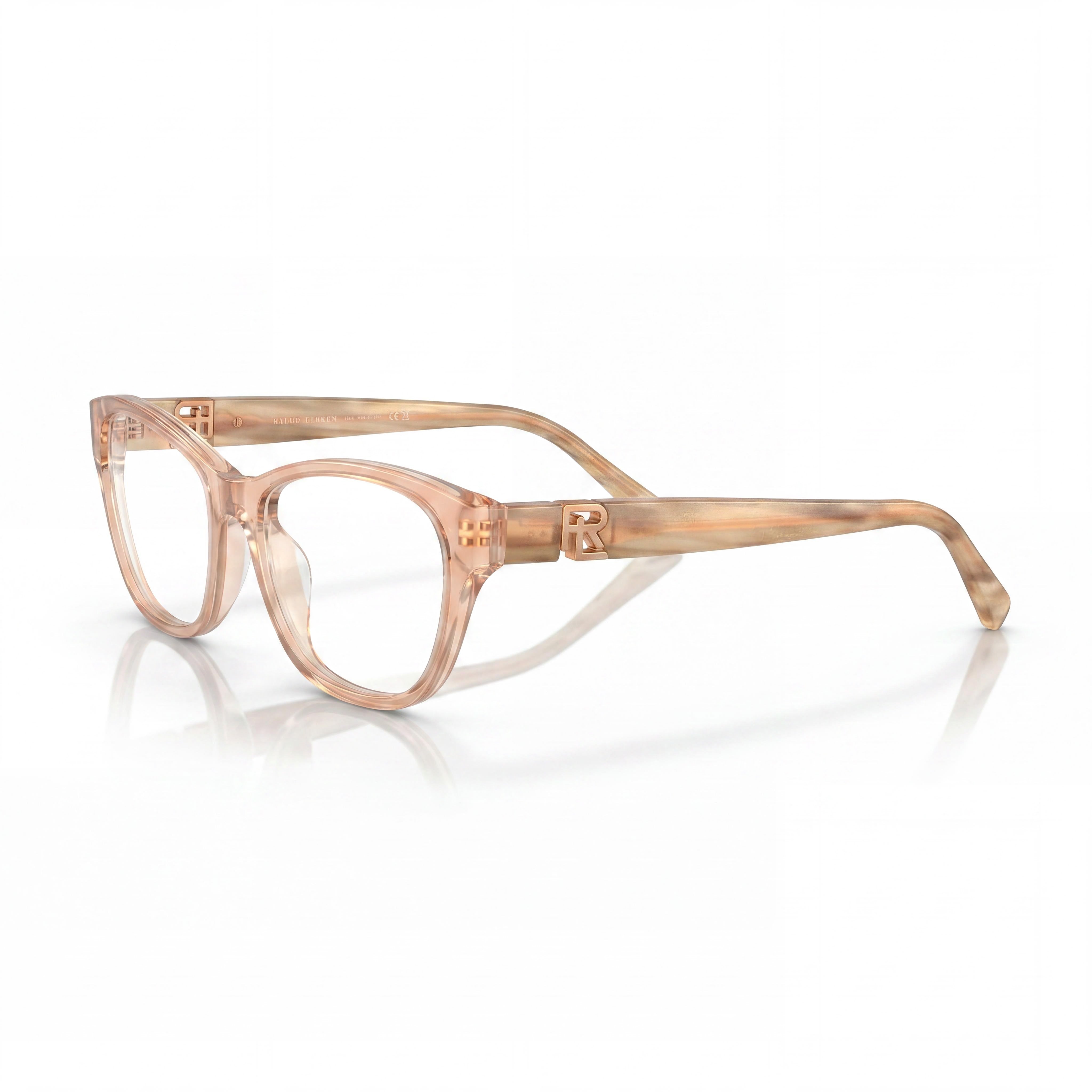 Gafas de sol de acetato multicolor para mujer Ralph Lauren Rl 6237u, con montura de 56 mm y lentes transparentes de policarbonato, Photo 1