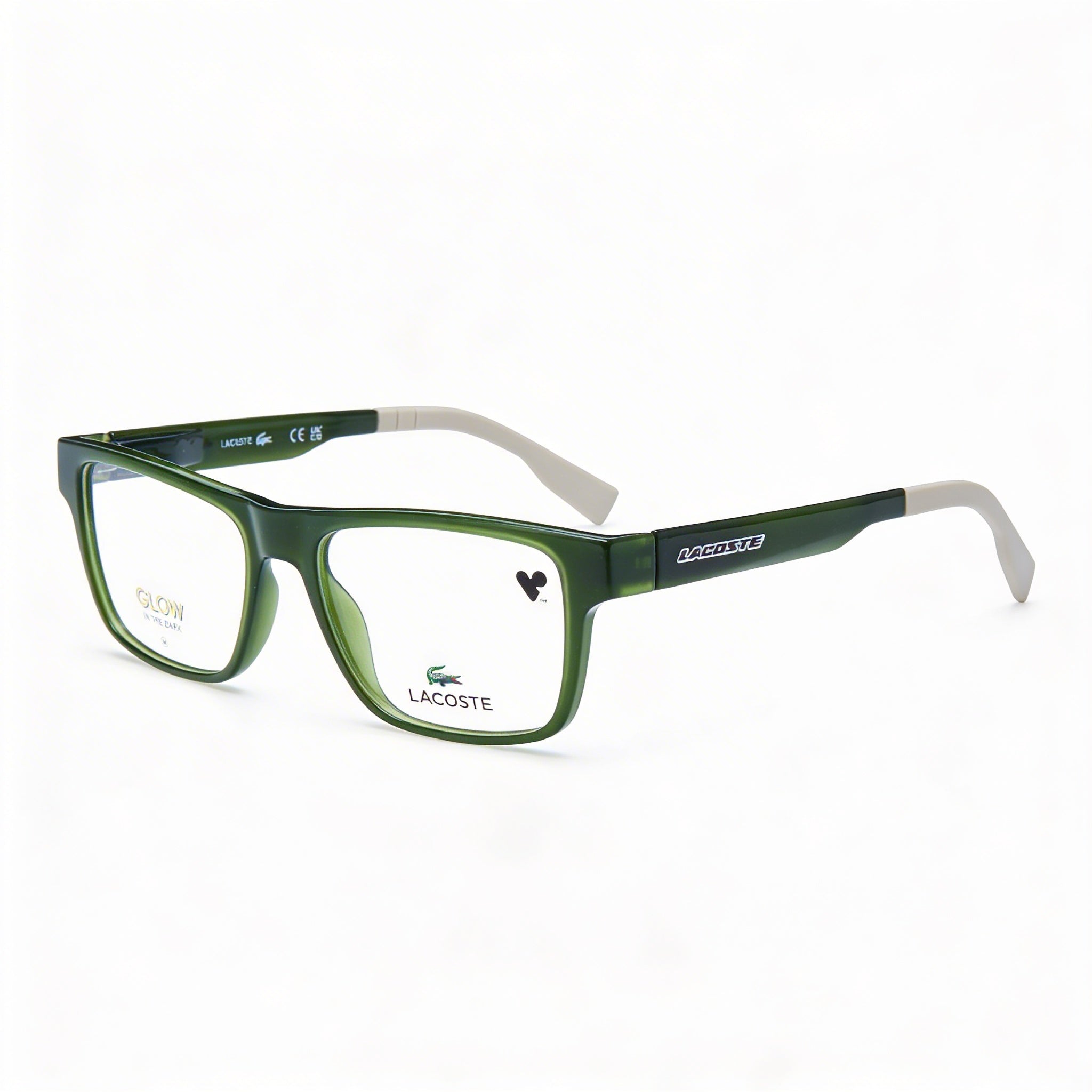 Gafas de sol Lacoste Modern Collection para mujer con montura inyectada en verde Lumi y lentes de policarbonato de 49 mm, Photo 1