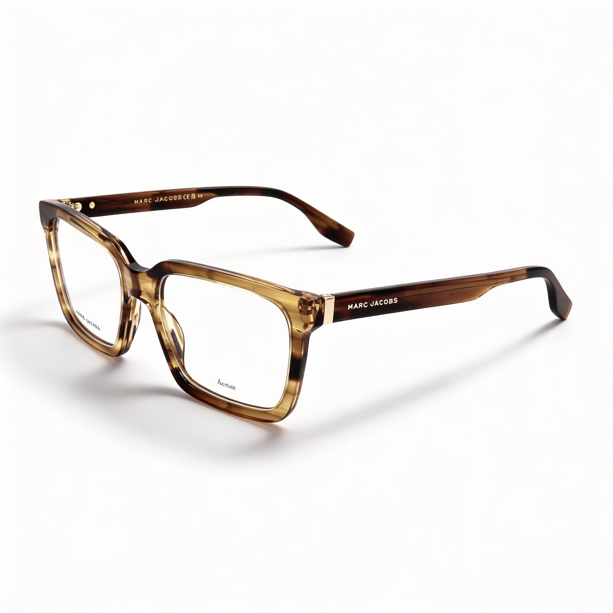Marc Jacobs Marc 643 rectangular óptico acetato marrón unisex 55mm, Photo 1