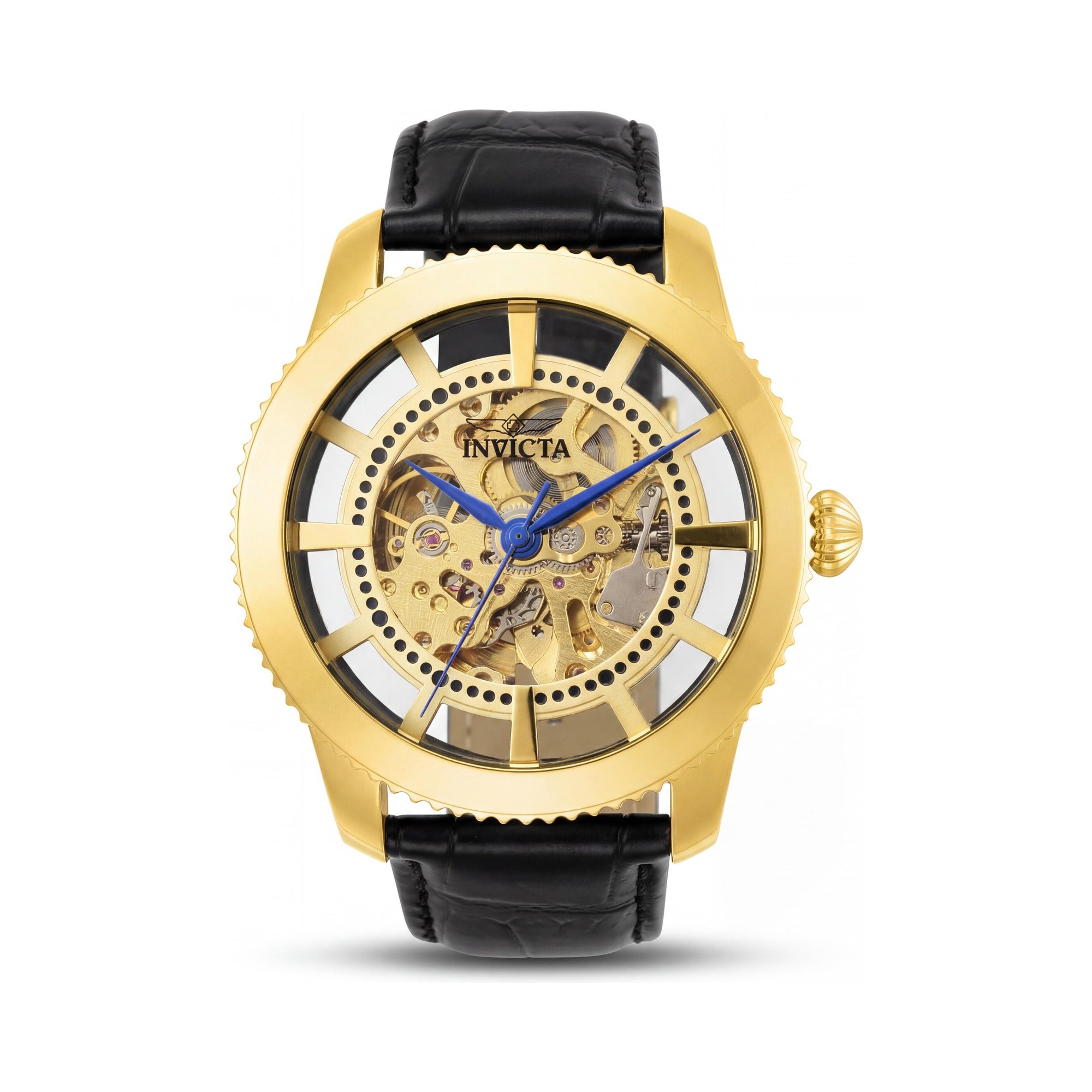 Invicta 23638 Men's Gold/Blue Automatic Watch, 45mm, Photo 1