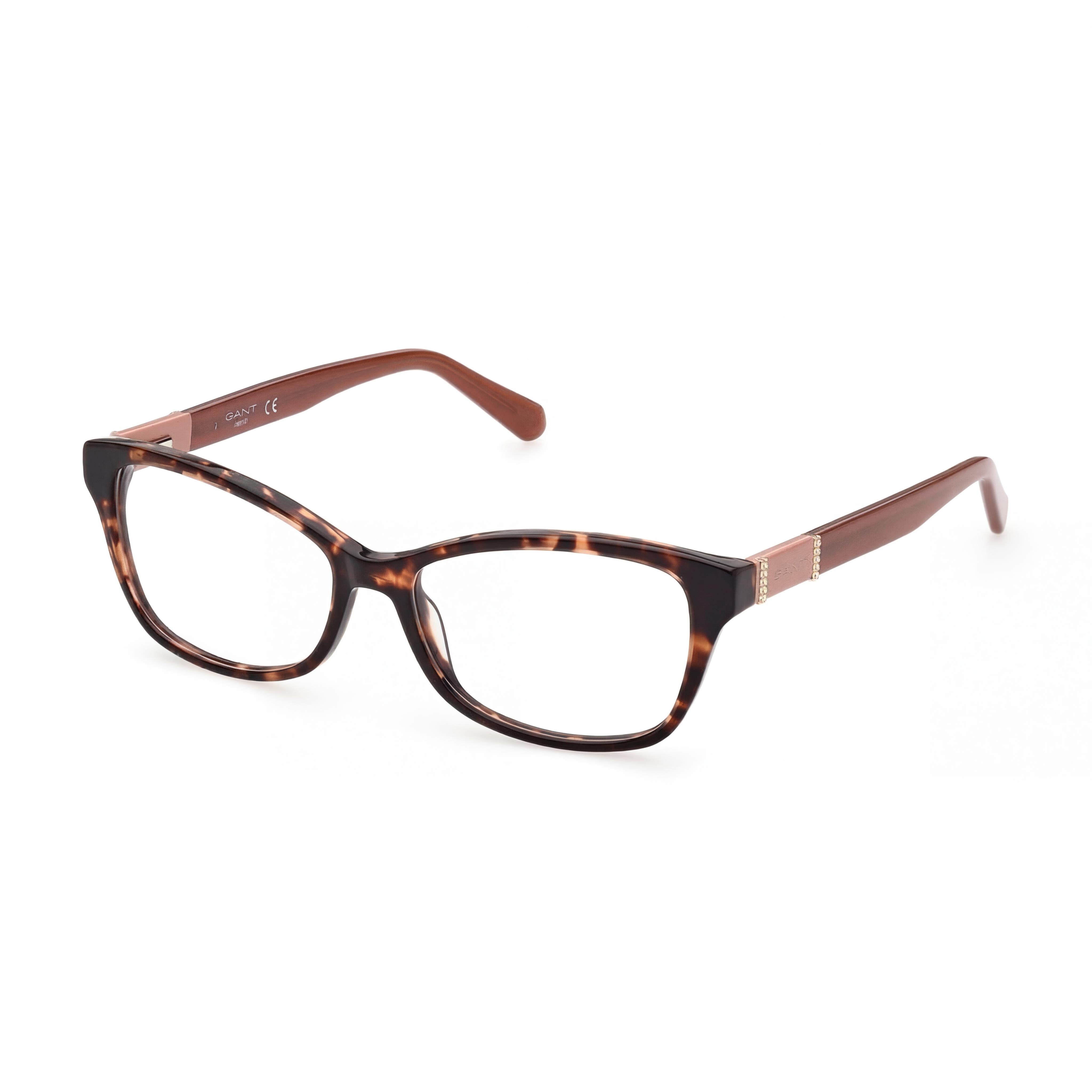 GANT Ga4136 Gafas Ópticas de Plástico para Mujer, Color Habana, Ancho de Lente 53mm, Ancho de Puente 15mm, Longitud de Patilla 140mm, Photo 1