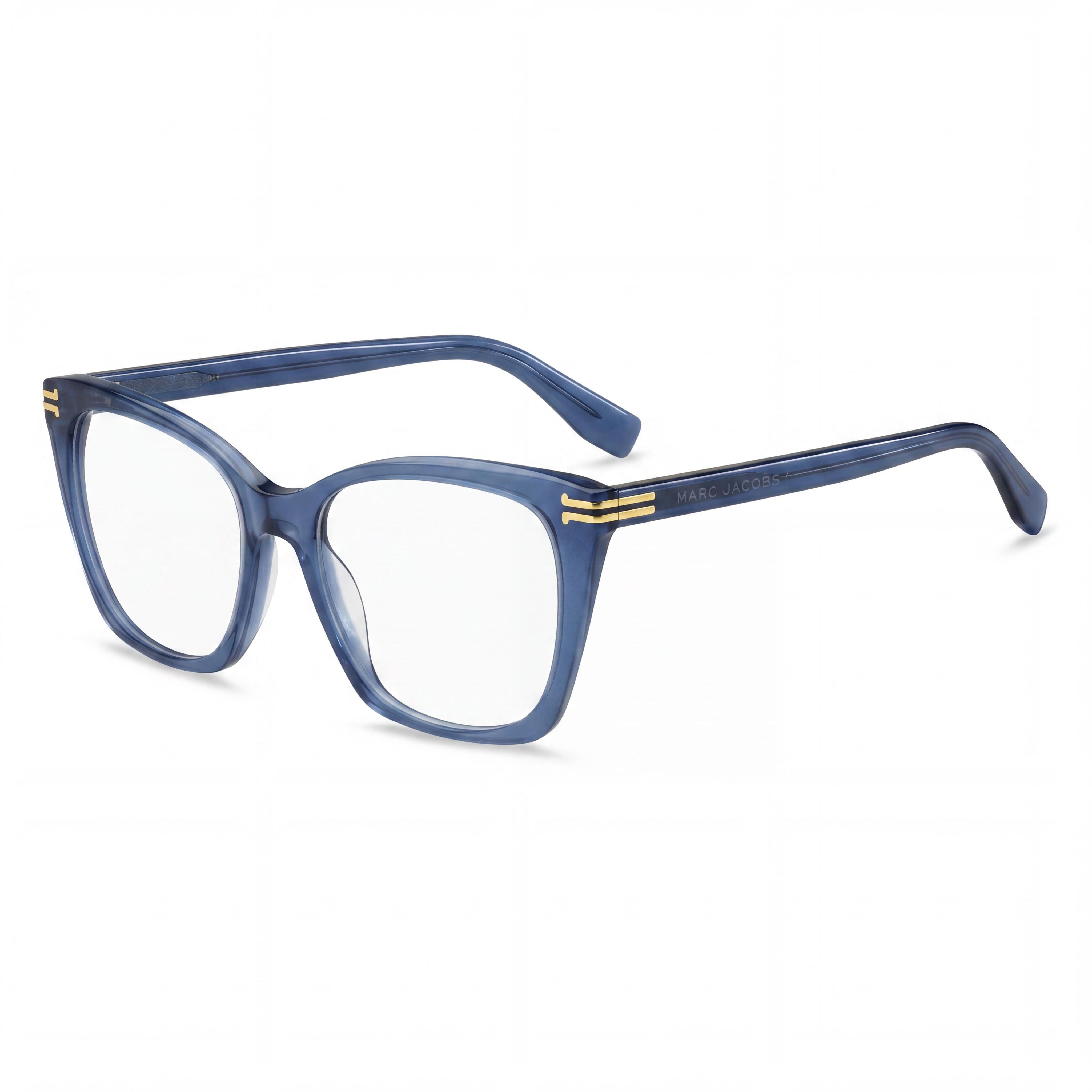 Marc Jacobs Mj 1096 Women's Blue Plastic Frame Sunglasses with Polycarbonate Lenses and 54mm Lens Width, Photo 1
