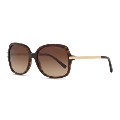 Michael Kors Mk2024 Adrianna I Women's Dark Tortoise Gold Plastic Frame Brown Gradient UV 400 57mm Sunglasses