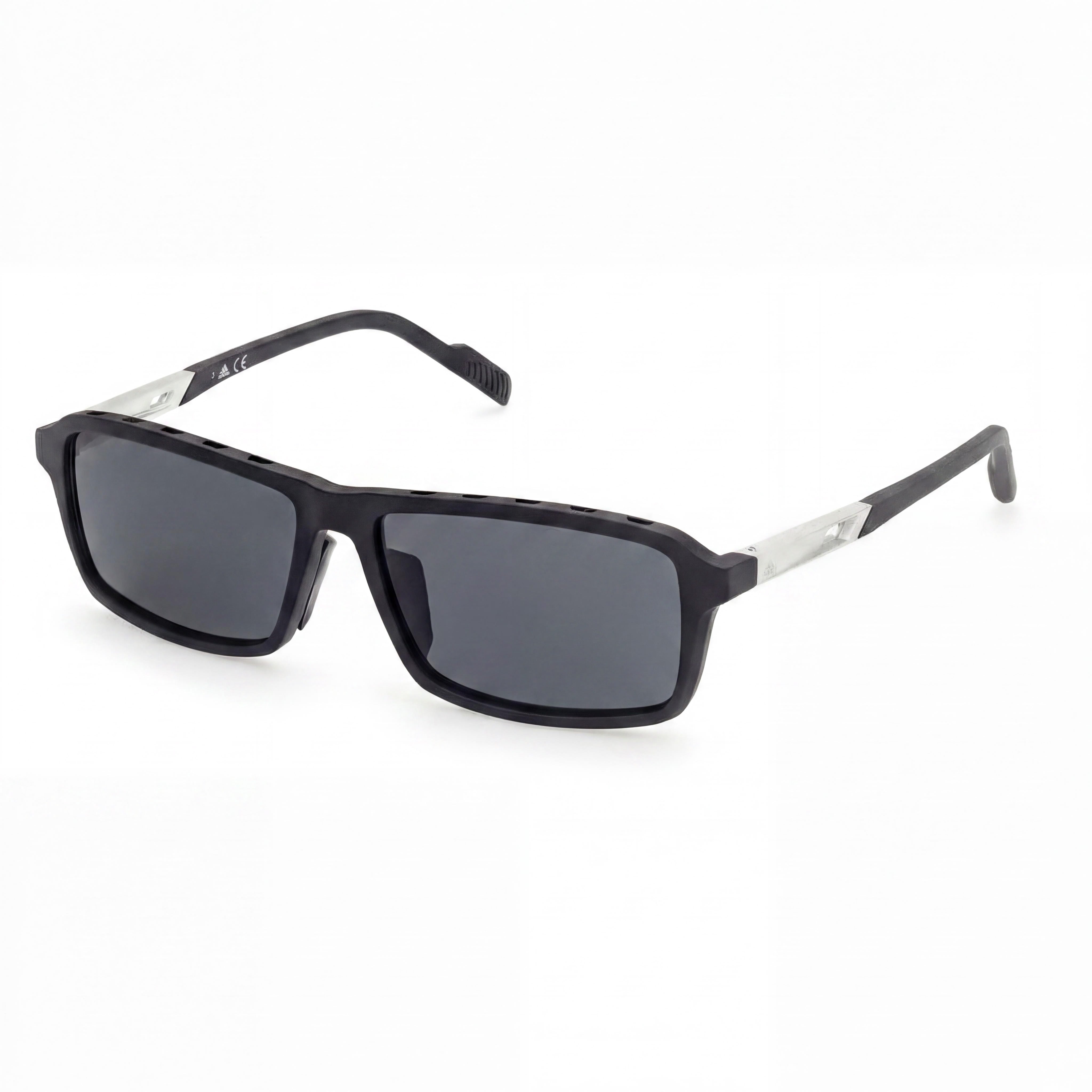adidas Men's Multicoloured Plastic Wayfarer Sunglasses with Acrylic Lenses and 100% UV Protection, Photo 1
