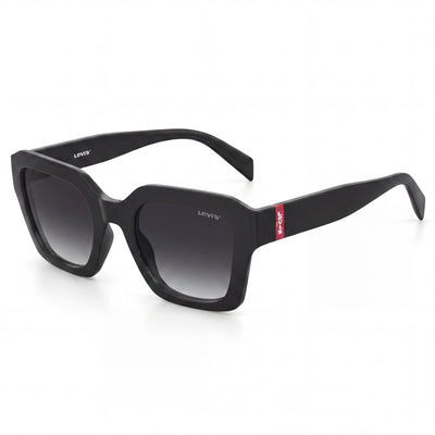 Levi's Classic LV 1027/S Women's Eco Polyamide Black Dark Grey Shaded Sunglasses 53mm
