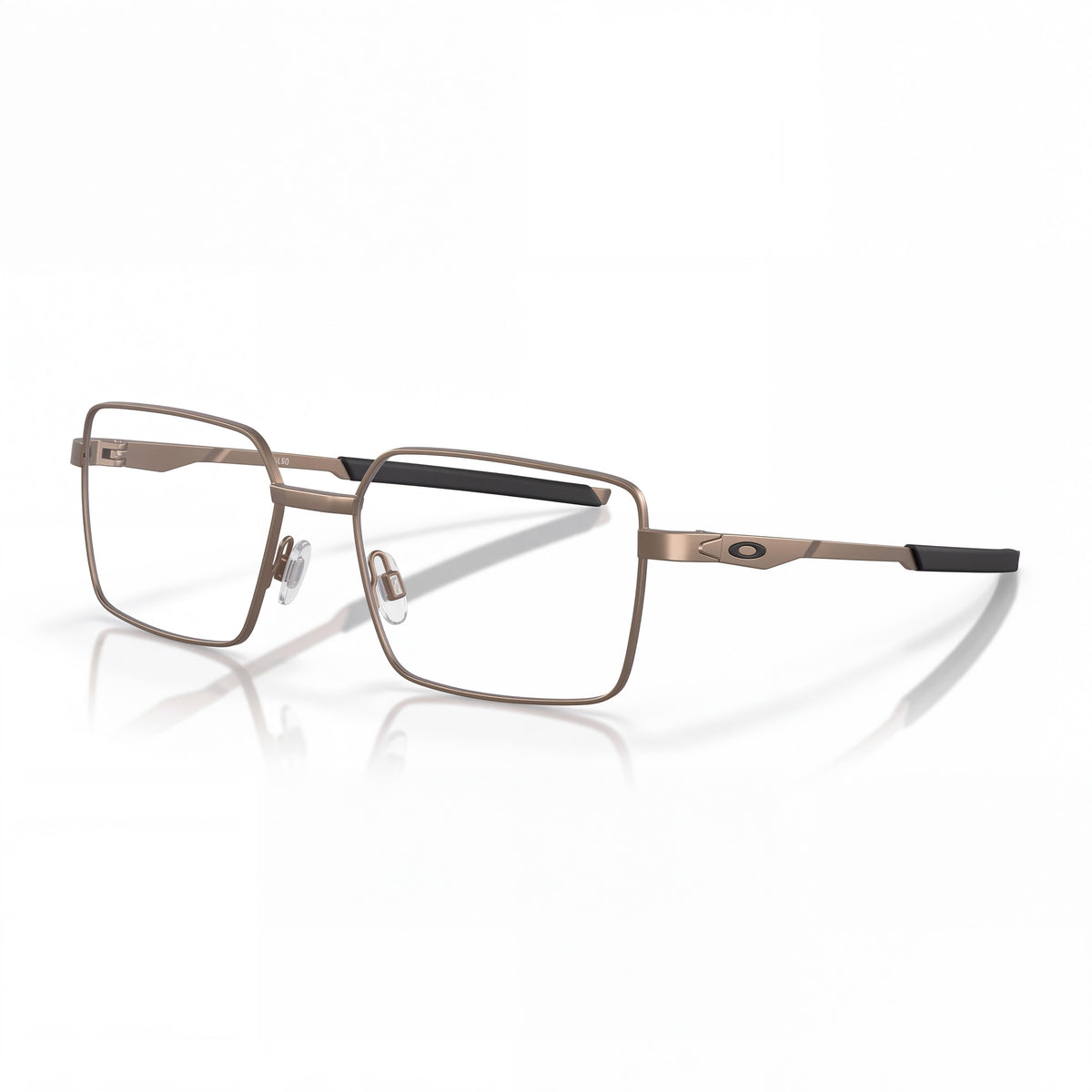 Oakley Ox3062 Foil Sq Men's Rectangular Pewter C-5 Alloy Frame with Demo Lenses Eyeglasses 54mm, Photo 1