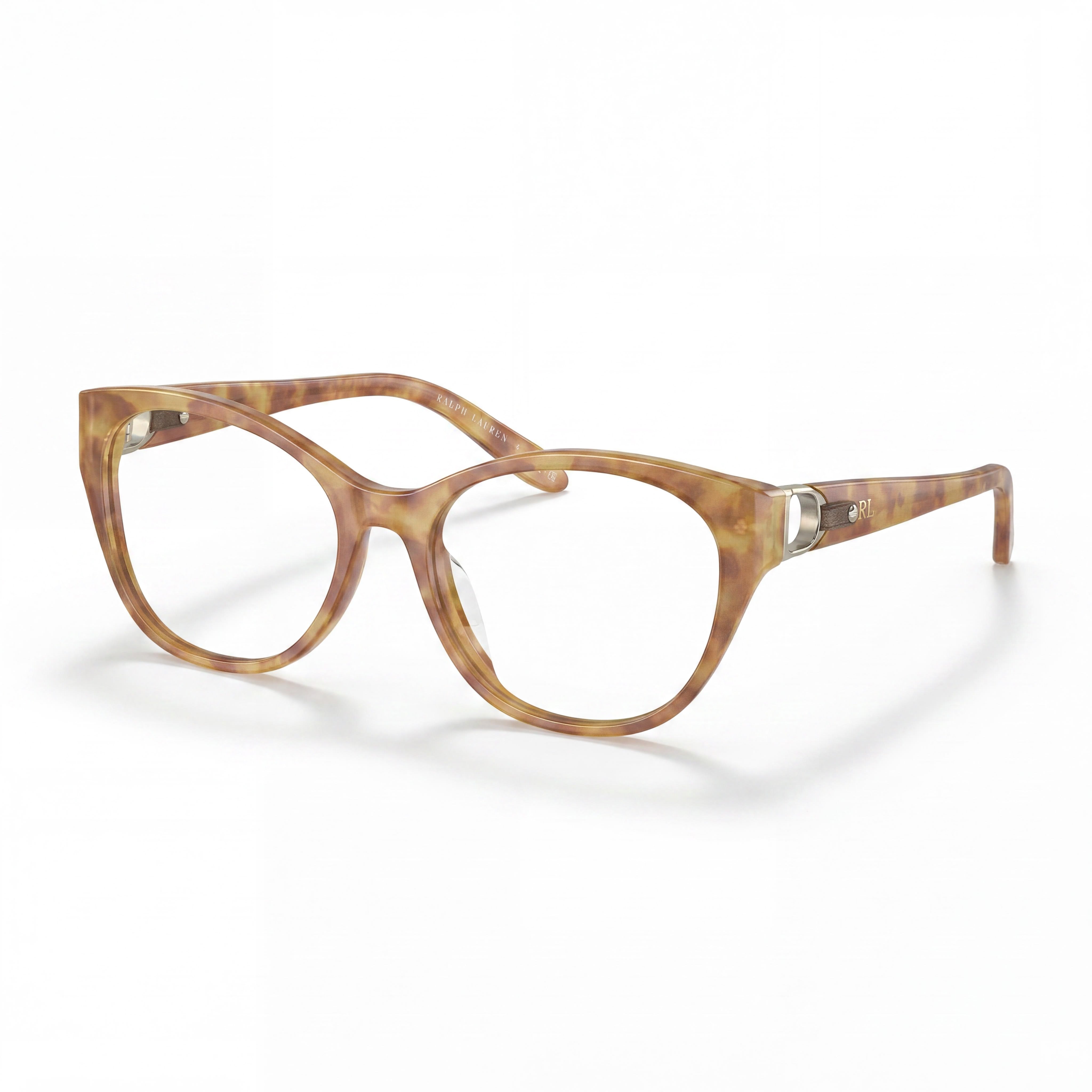 Ralph Lauren RL6235QU Men's Multicoloured Eyeglasses Frames with Clear Demo Lenses for Custom Prescription Lenses, Photo 1
