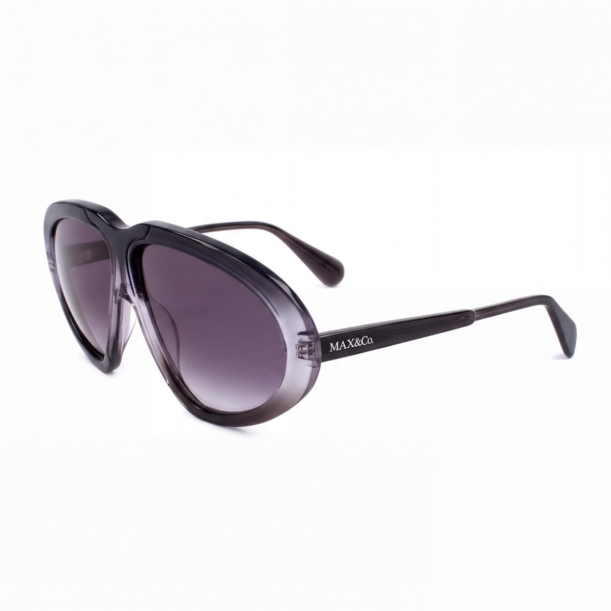 Max&Co. Modern Women's Grey Plastic Non-Polarised Sunglasses 60mm, Photo 1