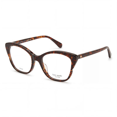 kate spade new york Modern Women's Sunglasses with Havana Acetate Frame and Non-polarised Lenses 51mm