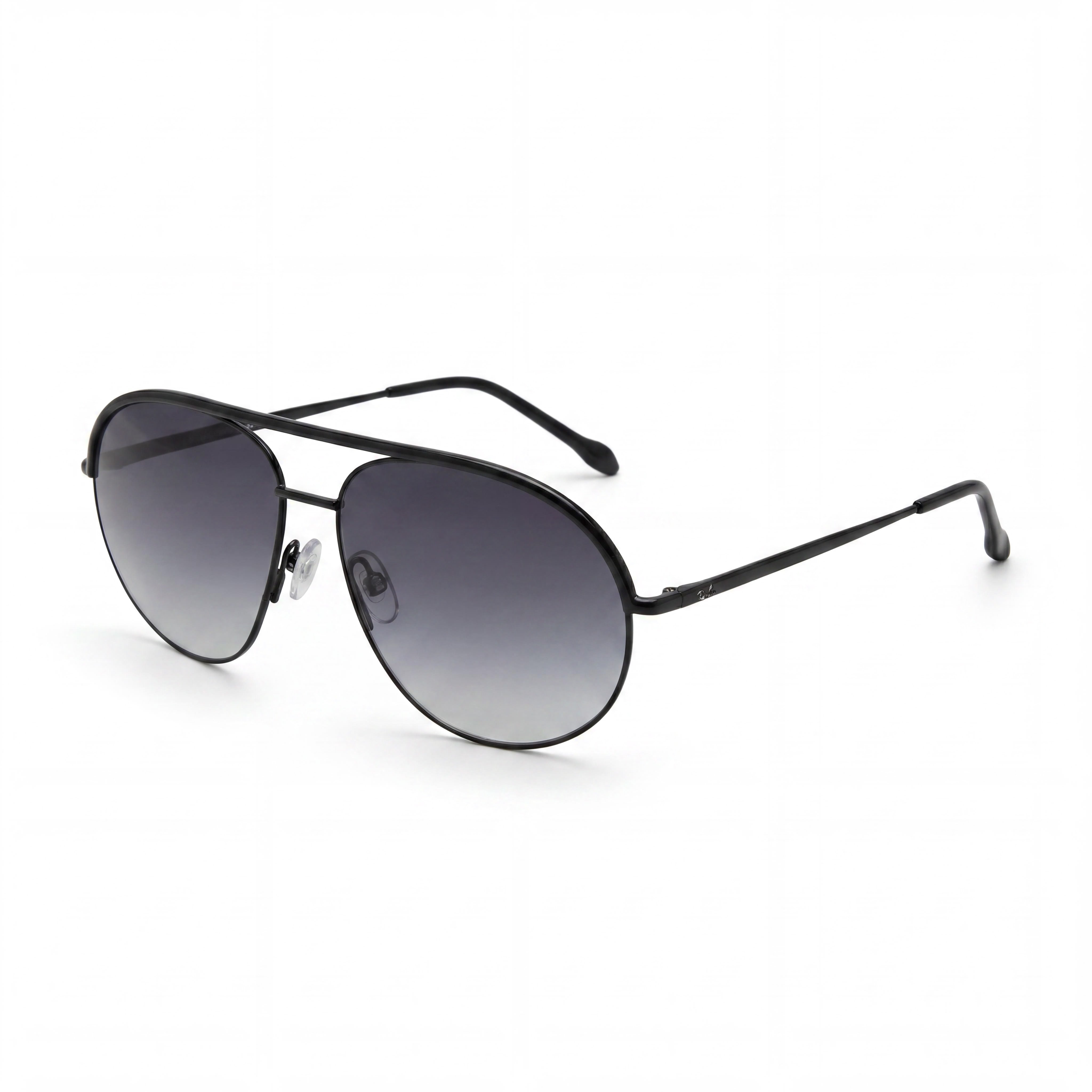 Gafas de sol Isabel Marant clásicas negras de acero inoxidable no polarizadas para mujer, con lentes grises oscuras degradadas de 62 mm, Photo 1