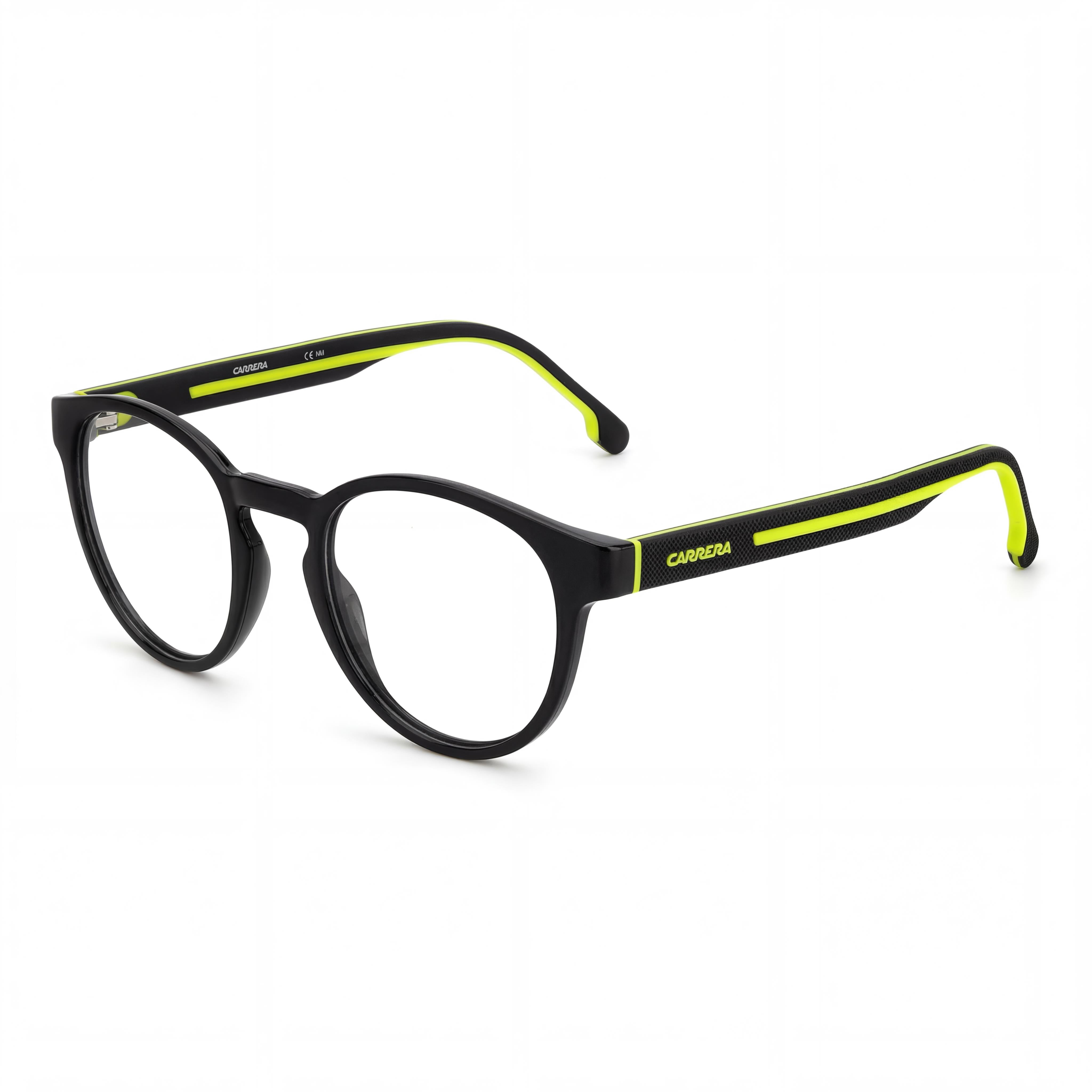 Carrera CARRERA 8886 Gafas Unisex Casual Ovaladas de Plástico Negro Verde Lentes Sin Demostración Talla 50, Photo 1