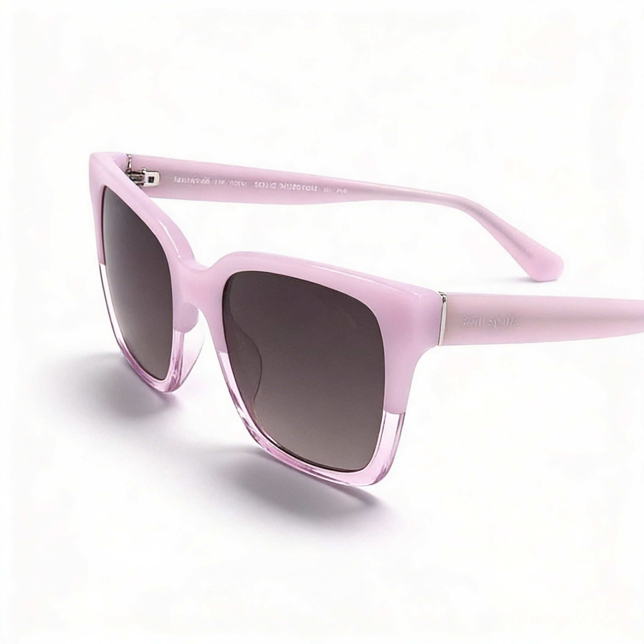 Kate Spade New York HARLOW/G/S Women's Casual Violet Brown Acetate Brown Gradient Square UV Protected 55mm Sunglasses, Photo 1