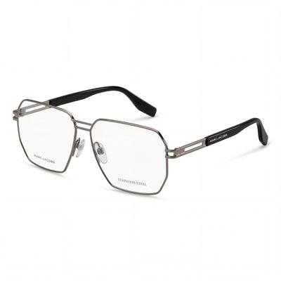 Marc Jacobs Marc 635 Unisex Metal Frame Ruthenium Black Polycarbonate Lenses Optical Eyewear 59mm