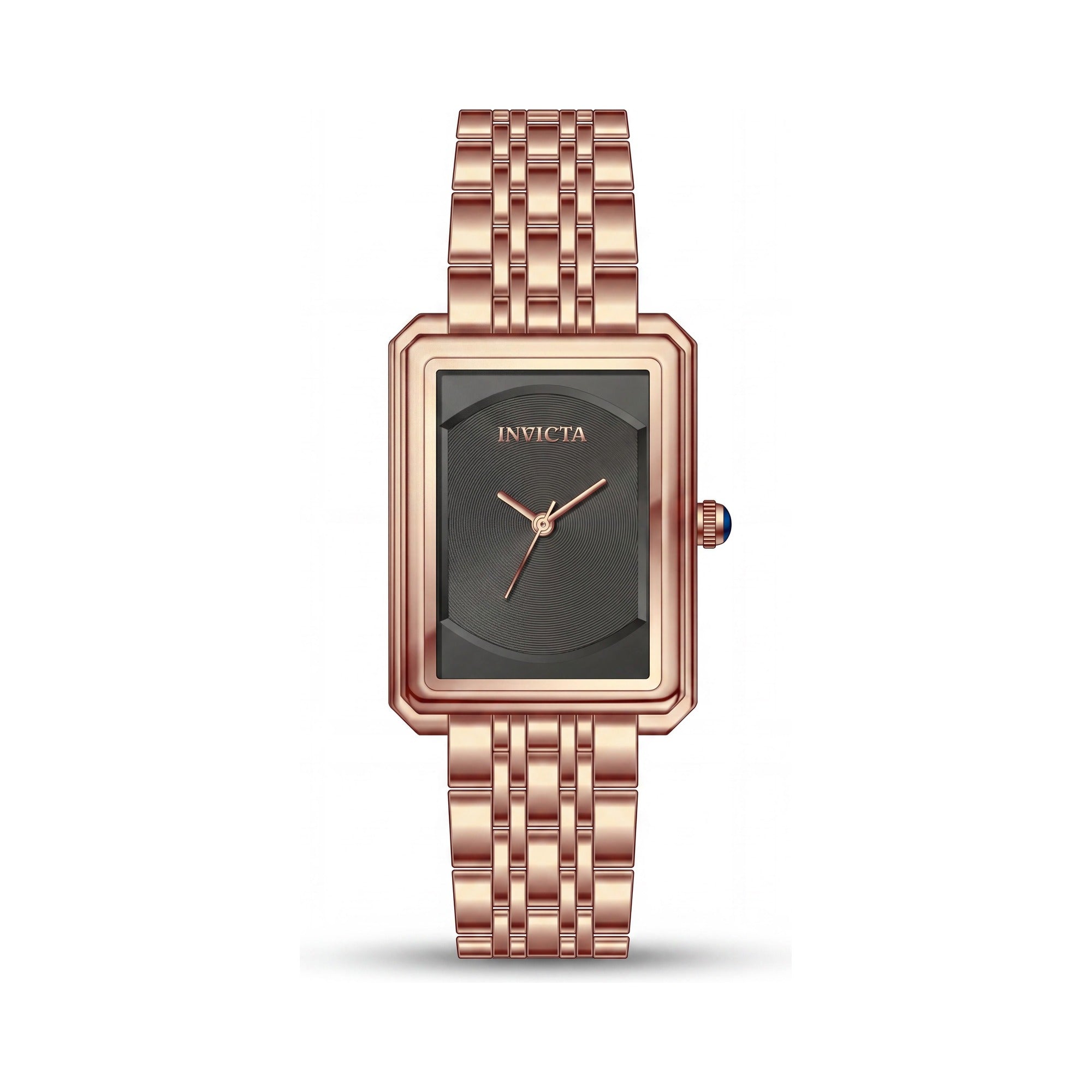 Invicta Wildflower 69328 Rose-gold Stainless Steel Unisex Quartz Wrist Watch 26mm Case with Grey Dial, Photo 1