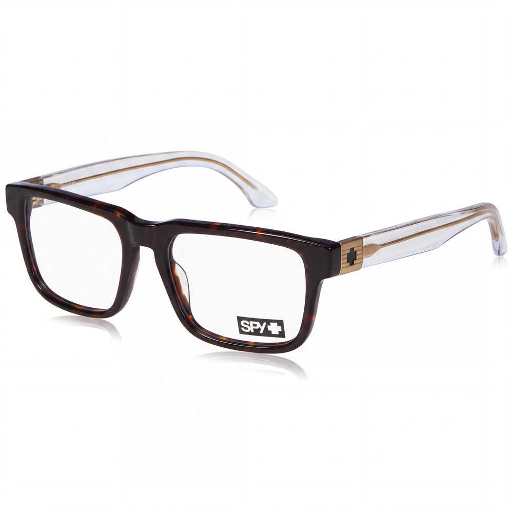 Spy Helm Optical 56 Unisex Dark Tort Crystal Acetate Prescription Ready Eyeglasses Frame 56-17-145mm