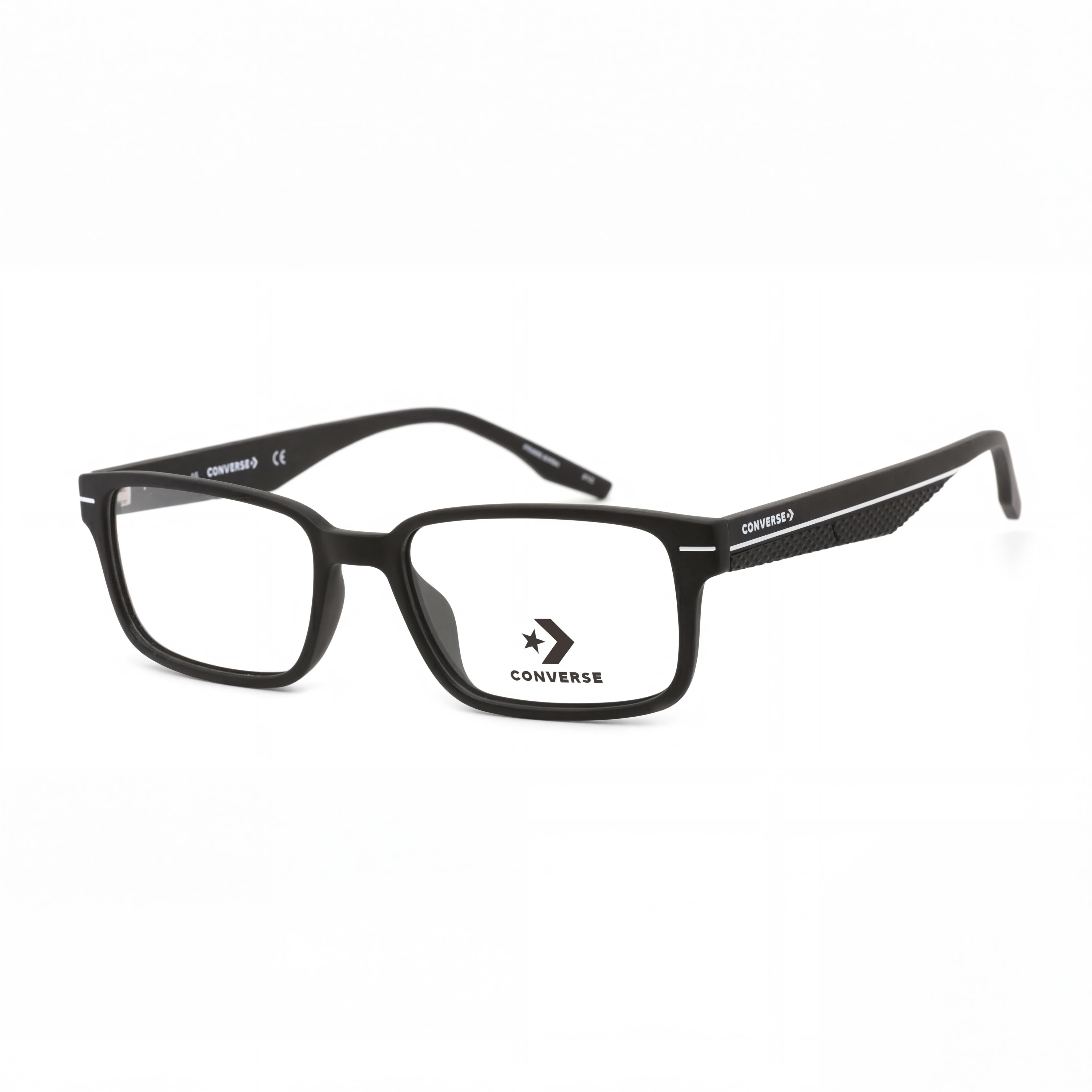 CONVERSE ALL STAR CV5009 Casual Unisex Injected Frame Eyewear with Matte Black Polycarbonate Lenses 52mm, Photo 1