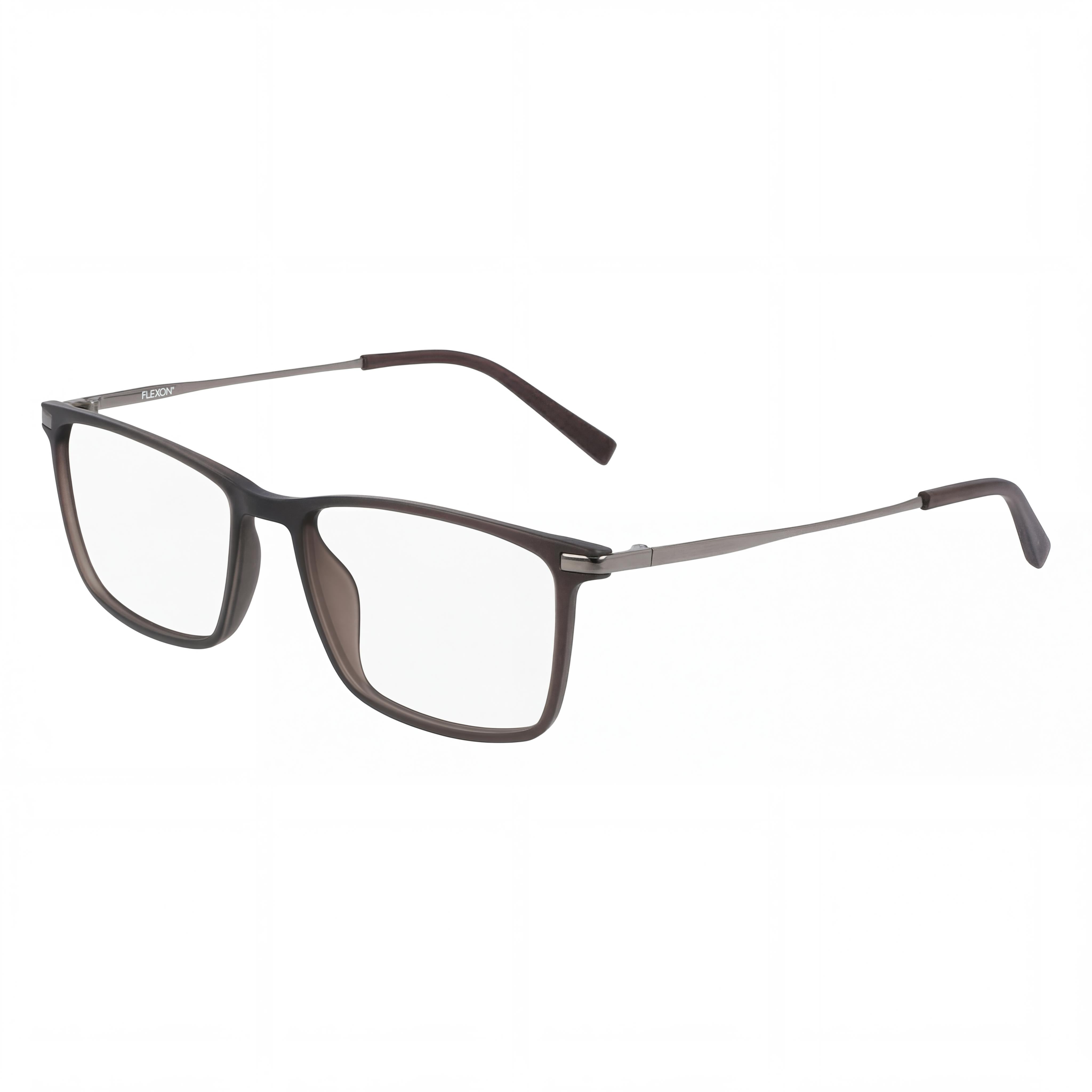 Gafas Flexon EP8015 Unisex con montura inyectada en roble oscuro mate y lentes en roble oscuro mate, 54 mm de ancho de lente, Photo 1