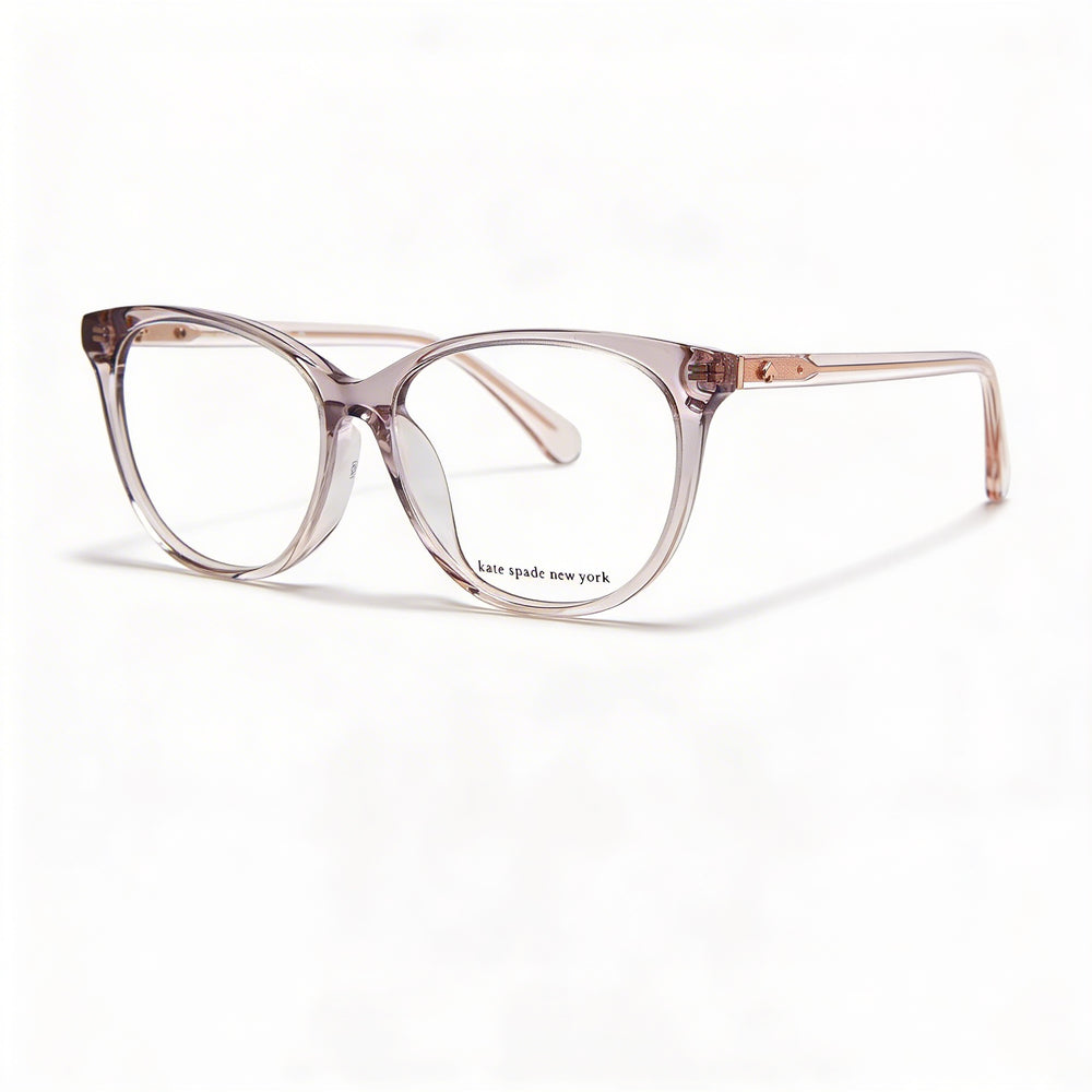 kate spade new york Modern Unisex Grey Acetate Frame Sunglasses with Grey Polycarbonate Lenses 53-14-145mm