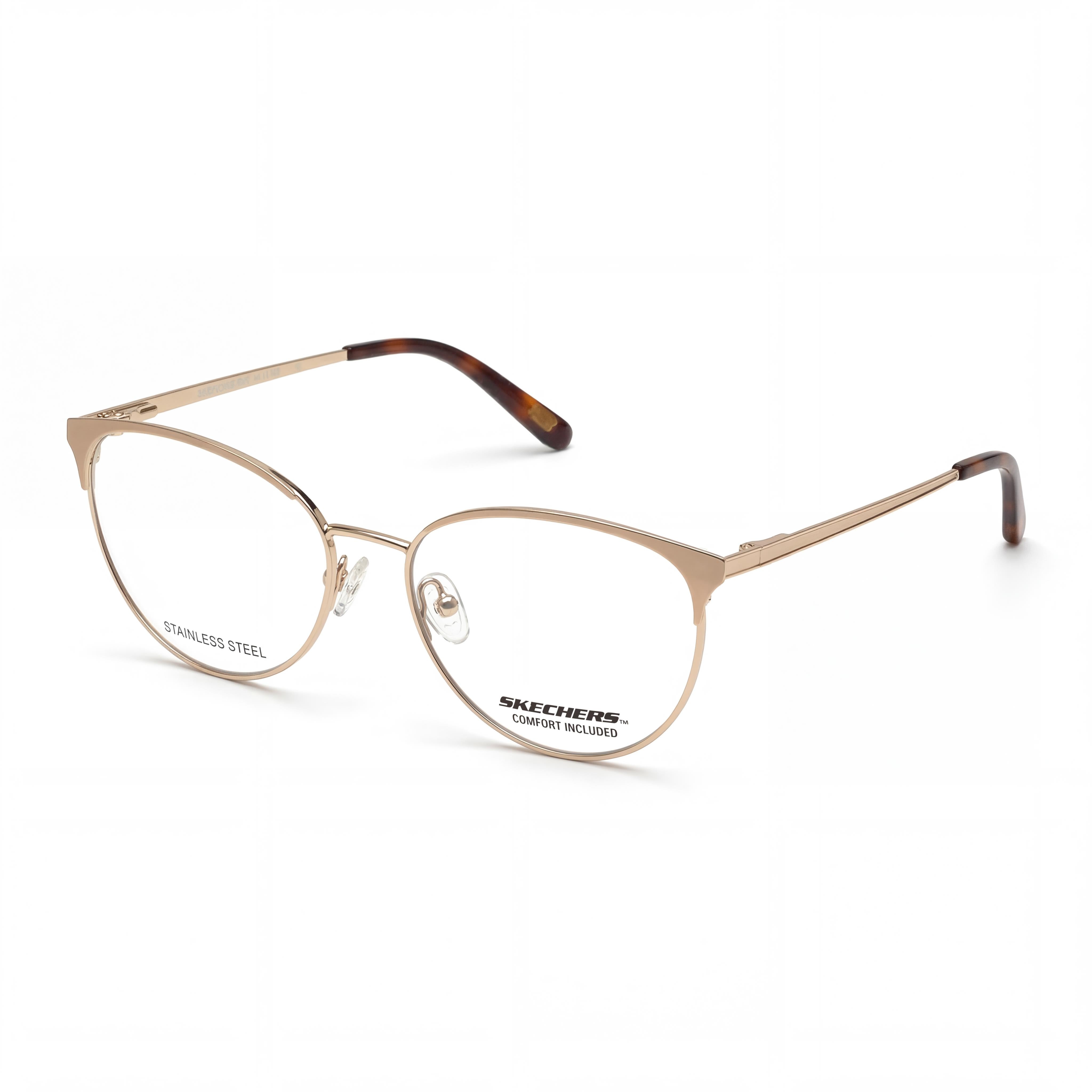 Gafas de sol Skechers Modern SE2212 para mujer, color dorado pálido, con cristales de plástico, puente de 16 mm y patillas de 140 mm., Photo 1
