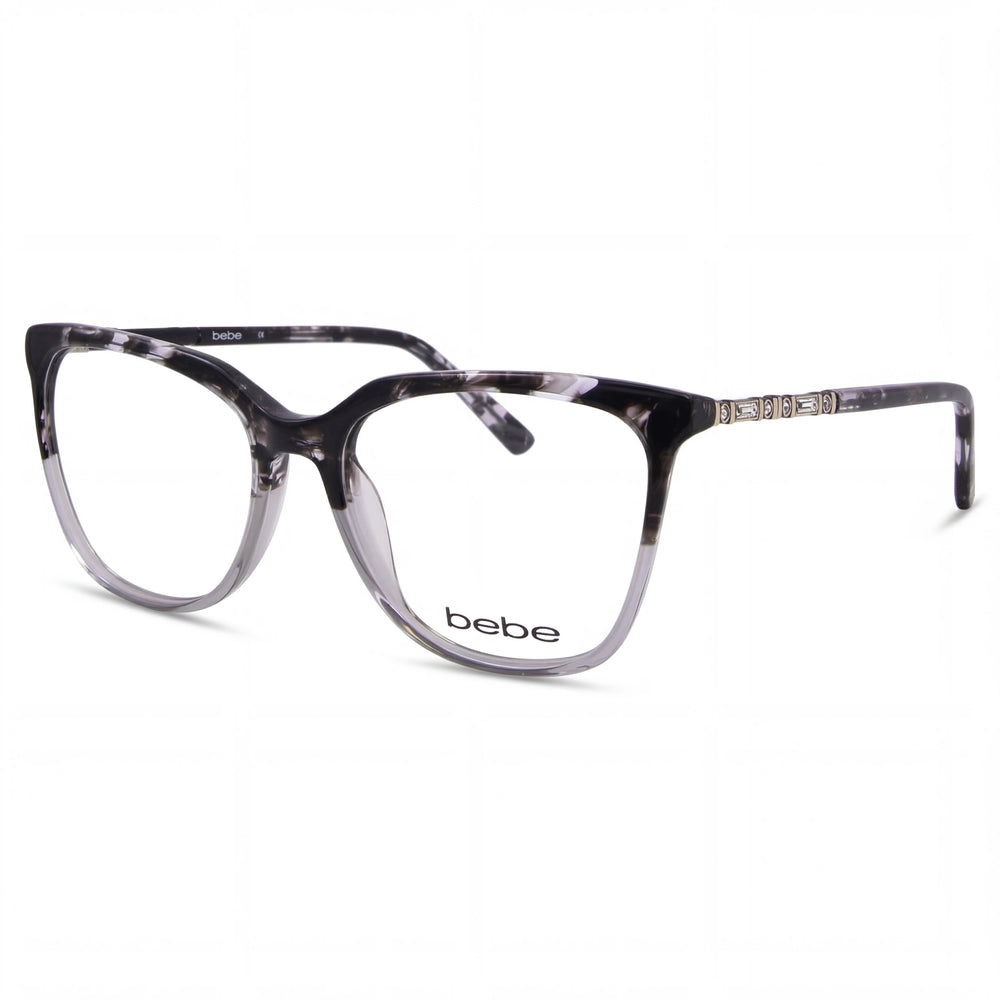 Gafas bebe Bb5191 redondas de montura completa para mujer con armazón de plástico Jet, 54 mm (lentes de demostración)