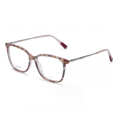 Missoni Modern Women's Acetate Frame Eyewear in Cherry Pink, Non-polarised Lenses, 53mm Lens Width