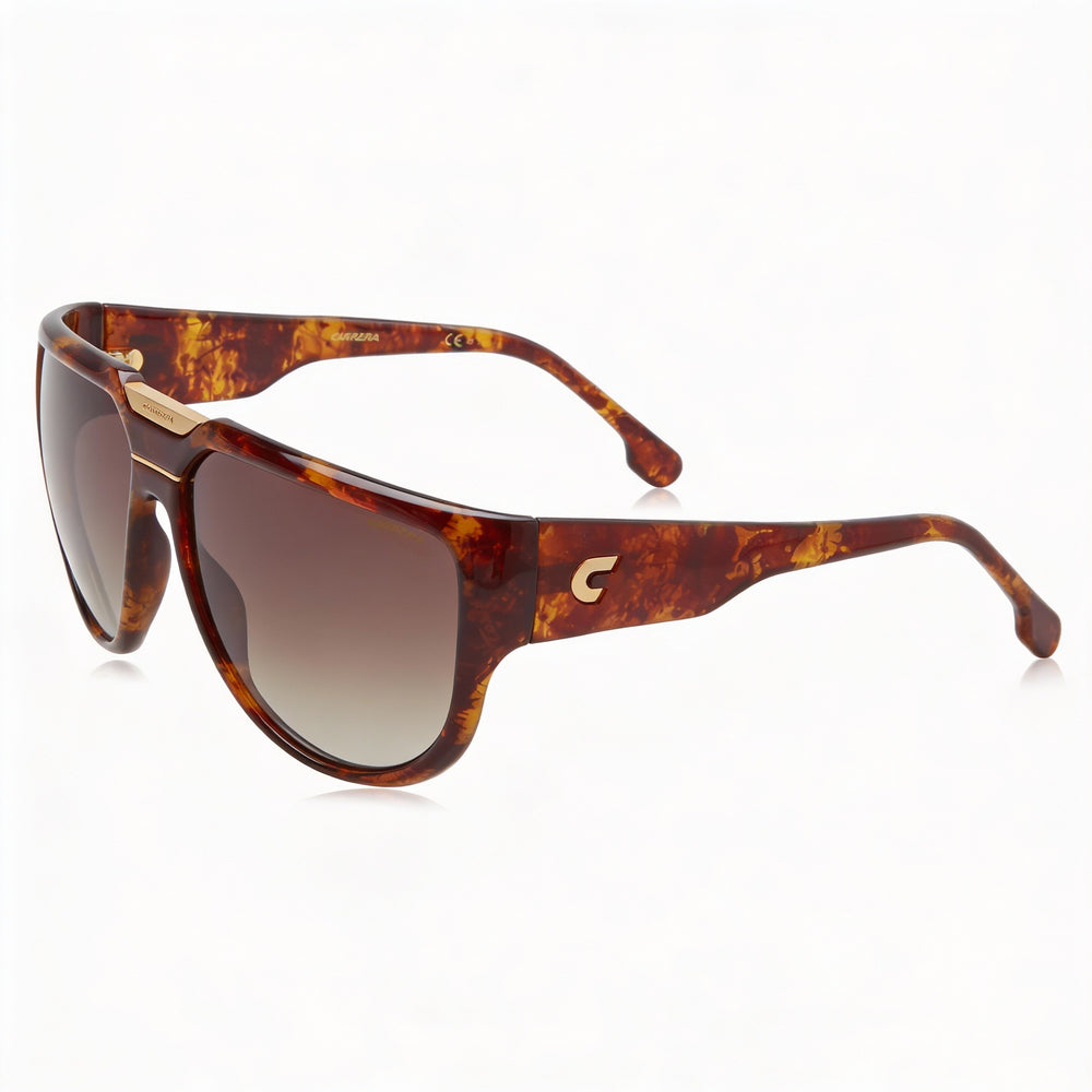 Carrera Flaglab 13 Unisex Havana Browline Polyamide Brown Gradient UV Protection Sunglasses 62mm