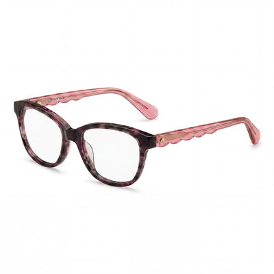 Kate Spade New York Gafas de Sol Modernas Unisex Havana Multicolor, Montura de Acetato, Lentes de Policarbonato 48-15-130mm