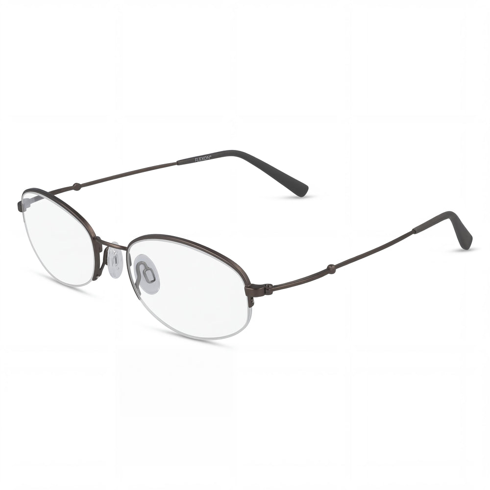 Montura de gafas ópticas unisex Flexon H6030 de acetato con cristales no polarizados, ancho de 52 mm