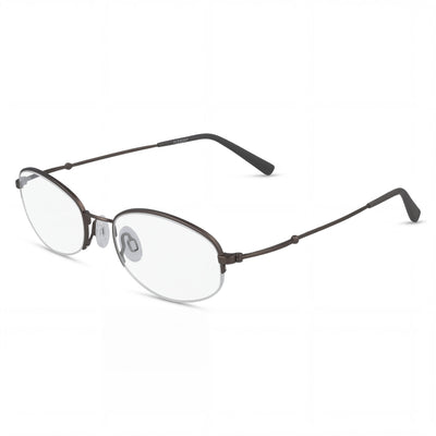 Flexon H6030 Unisex Acetate Stone Optical Eyeglass Frames with Non-polarised Lenses, 52mm Lens Width