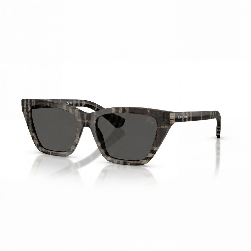 BURBERRY Casual Women's Cat Eye Style Prescription Eyeglasses with Glass Lenses, 50mm Lens Width