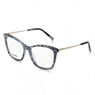 Missoni Modern Women's Acetate Non-polarised Eyewear White Black Pattern Frame 53mm