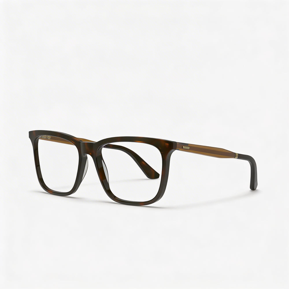 Calvin Klein CK23547 Modern Unisex Sunglasses with Tortoise Acetate Frame and Tortoise Polycarbonate Lenses 55mm