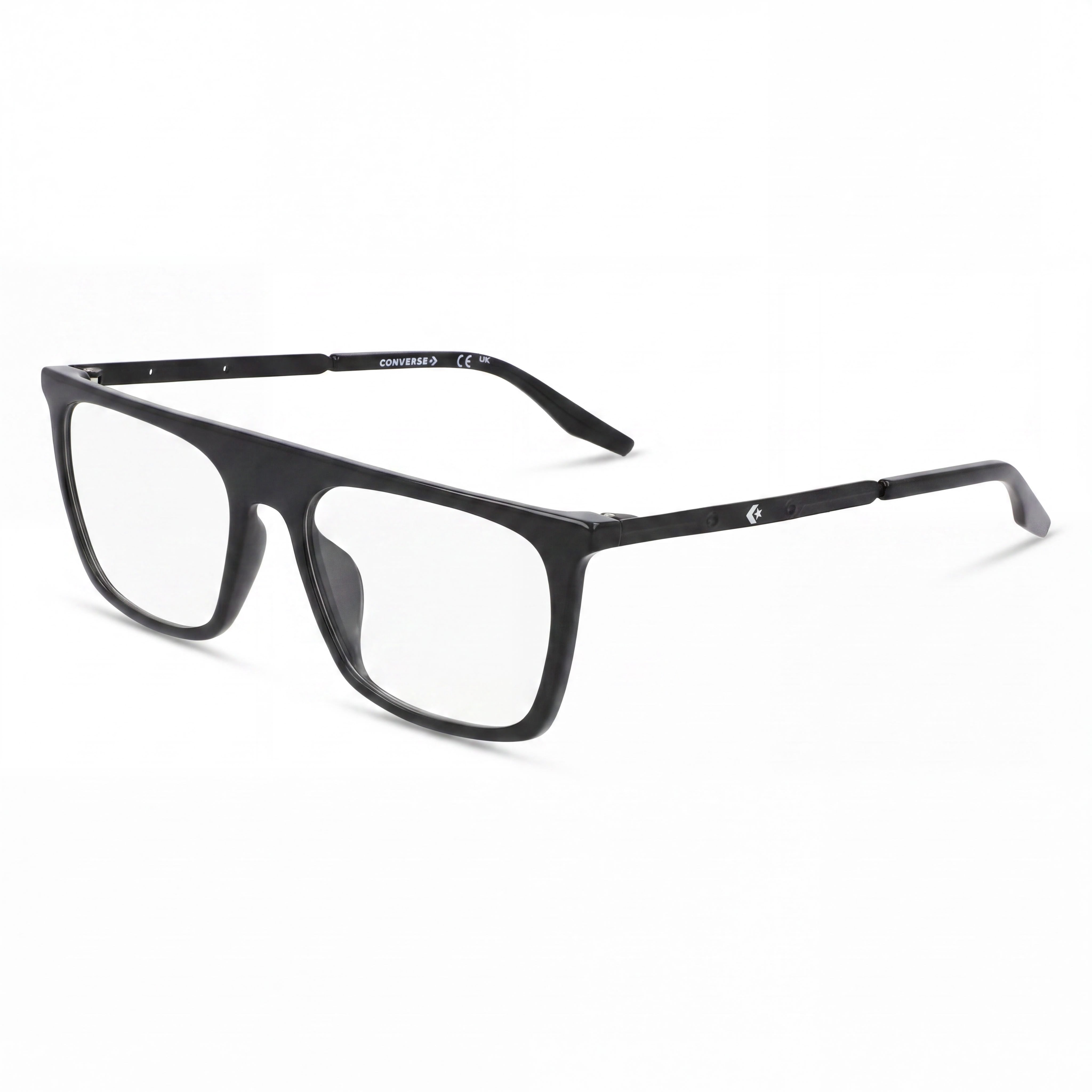 Converse Cv8009 Men's Black Optical Prescription Eyeglasses with 53mm Lens Width, 17mm Bridge, and 145mm Temple Length, Photo 1