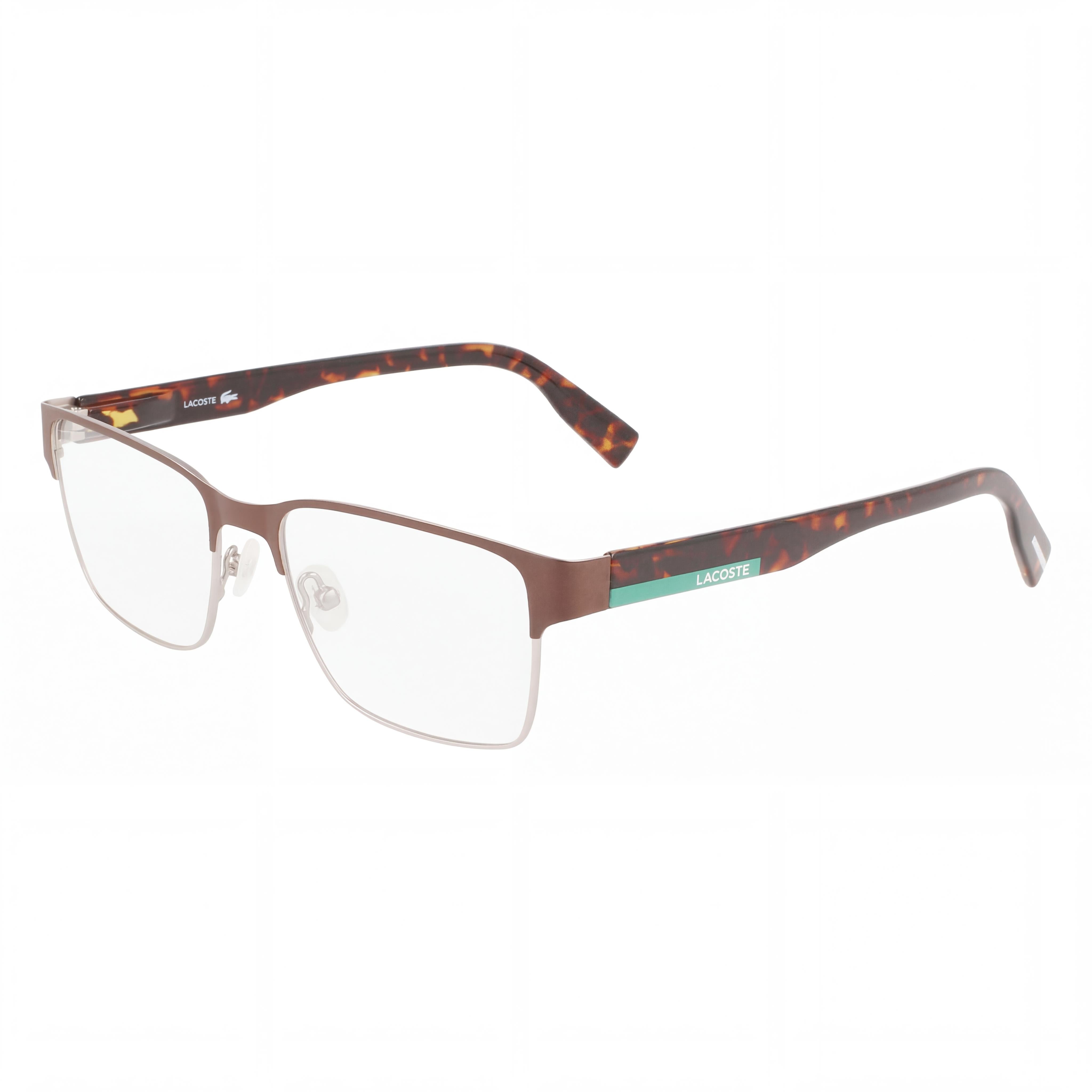 Lacoste Modern L2286 Unisex Propionate Non- Eyeglasses Matte Brown 53mm, Photo 1