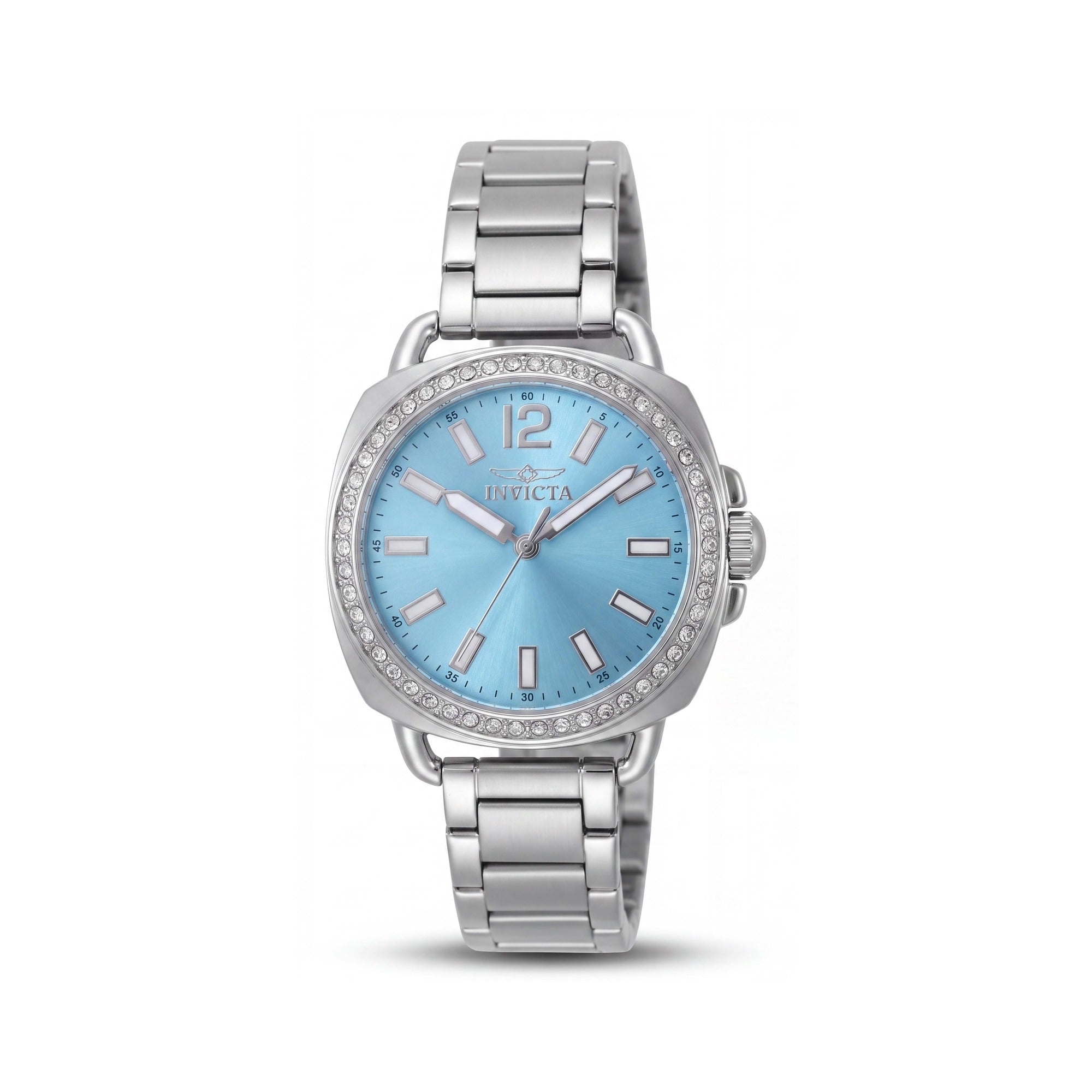 Invicta Wildflower 47327 Women's Quartz 32mm Stainless Steel Blue Dial Watch, 5 ATM Water Resistant, Photo 1