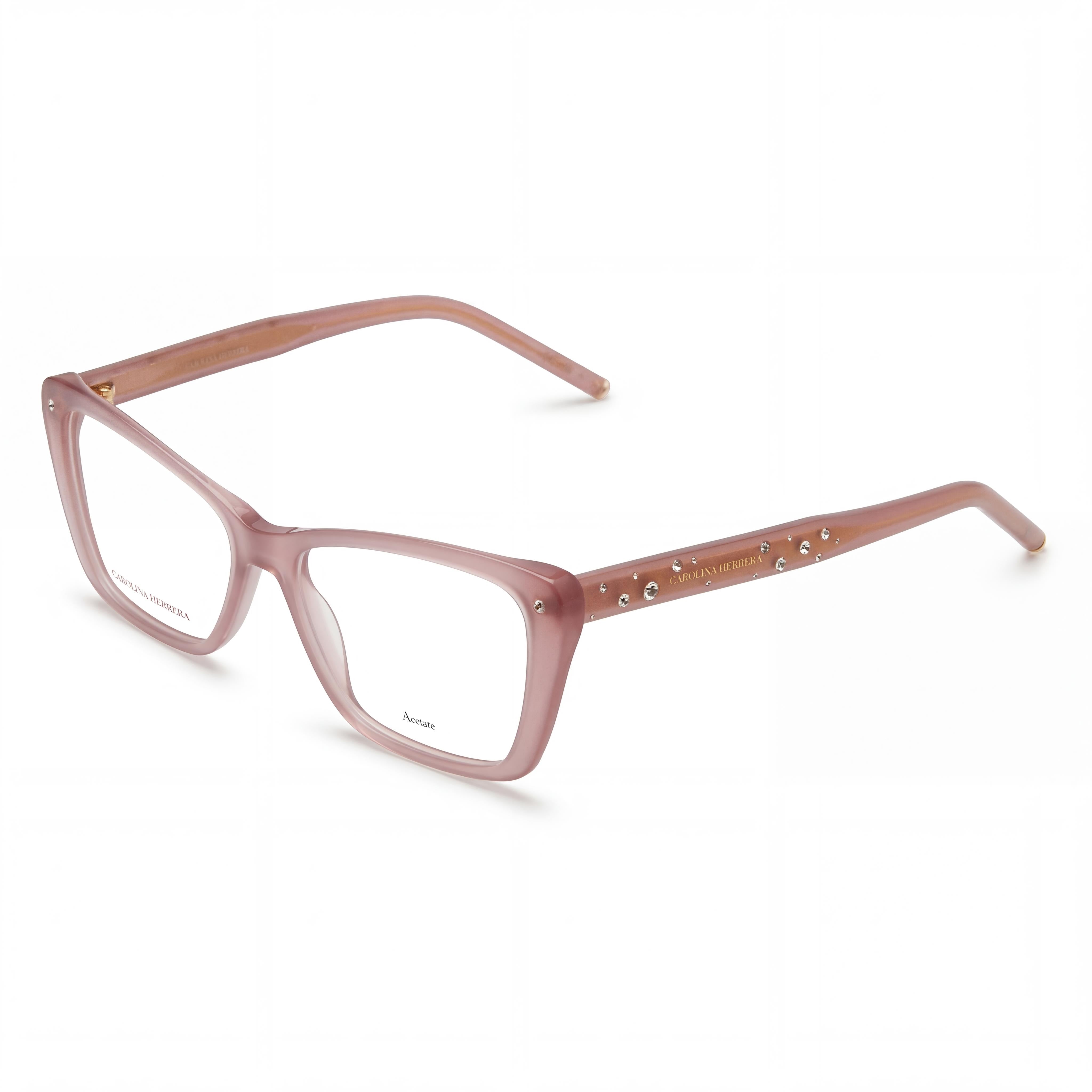 Gafas Carolina Herrera Modern Her 0149 para mujer, armazón de acetato multicolor con lentes nude de 53 mm, Photo 1