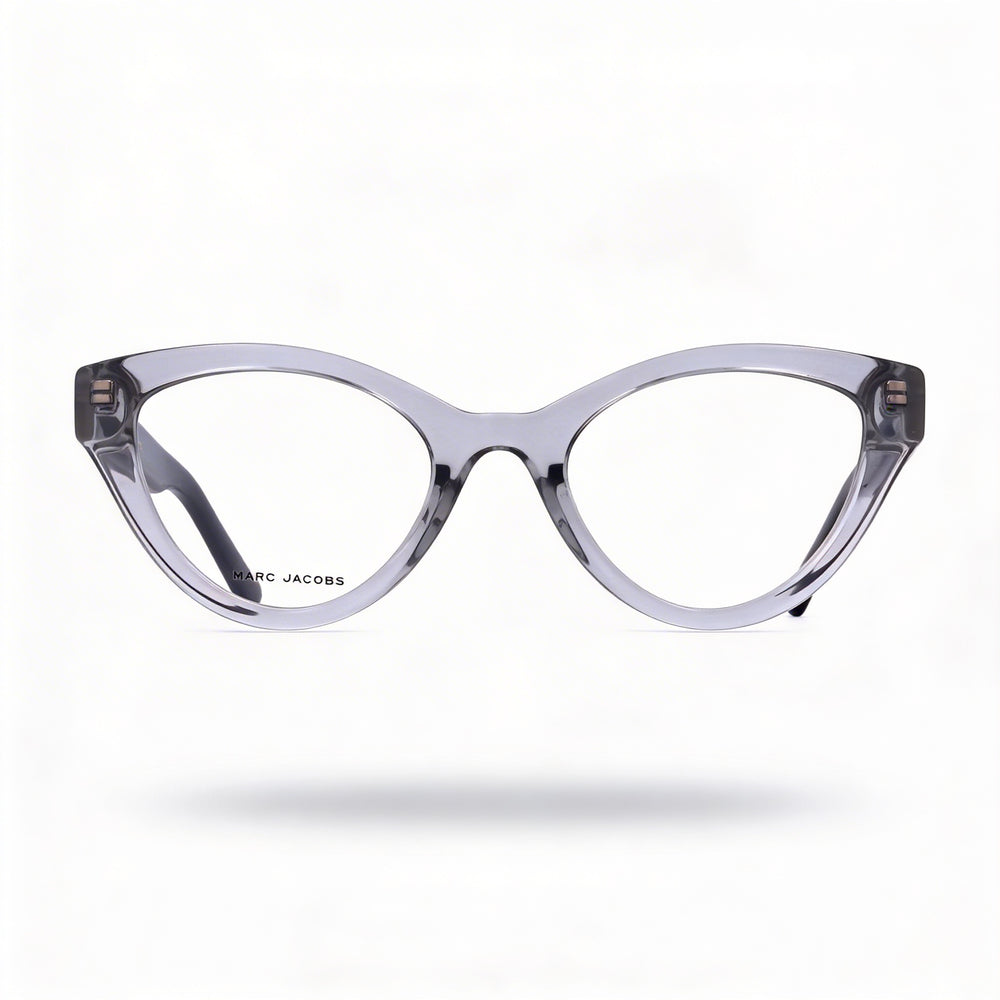 Gafas de sol Marc Jacobs Modern Marc 651 para mujer, montura de acetato gris y negro con lentes de policarbonato gris, 49 mm